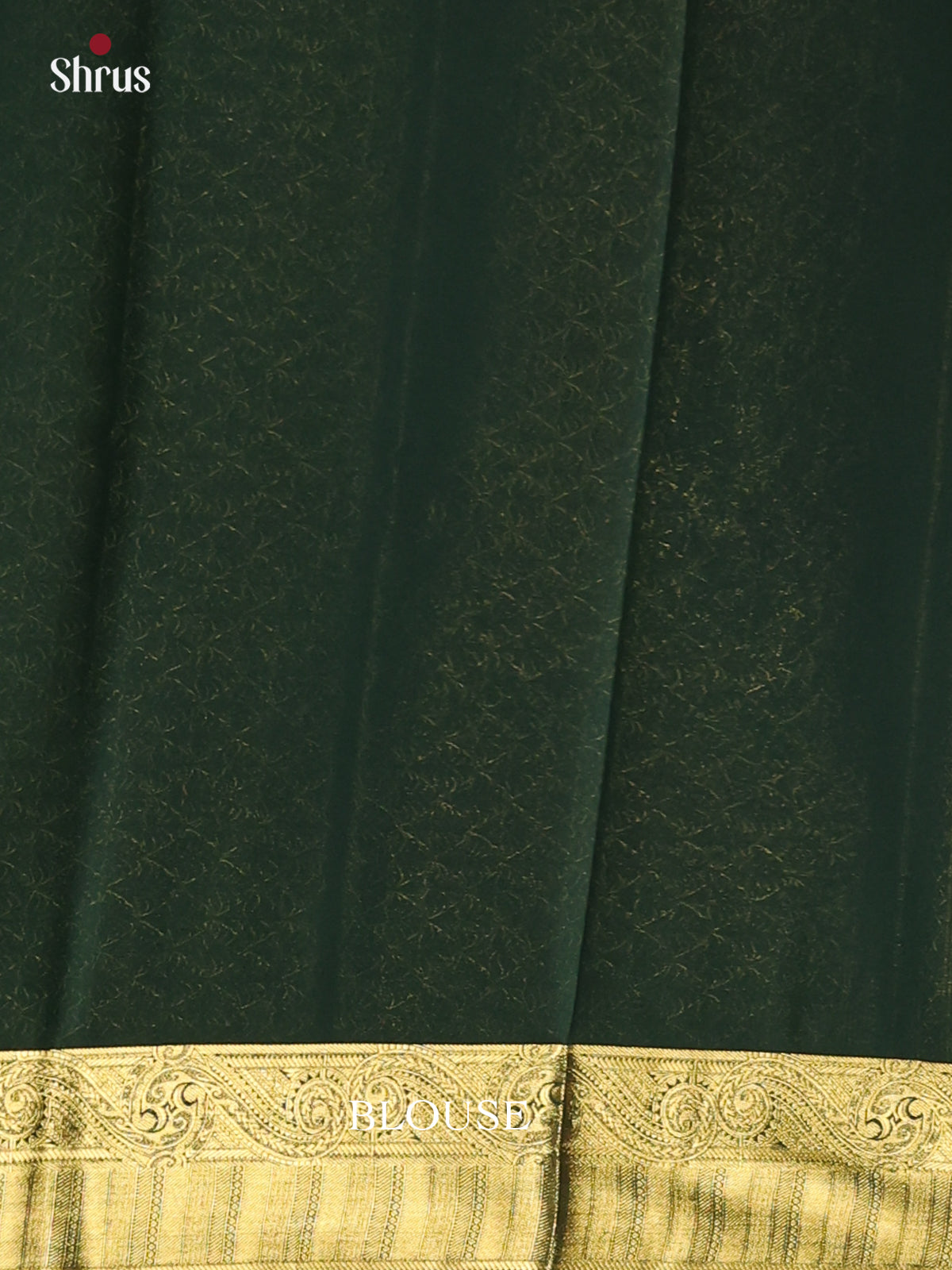 Orange & Green- Semi Mysoresilk Saree