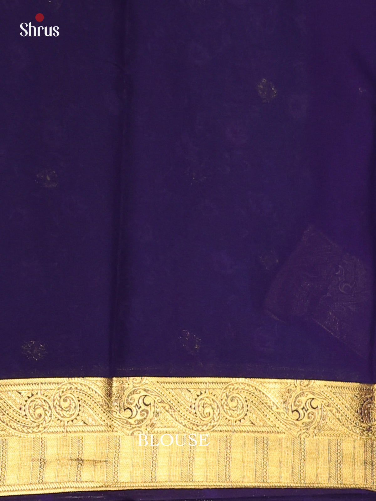 Green & Blue - Semi Mysoresilk Saree