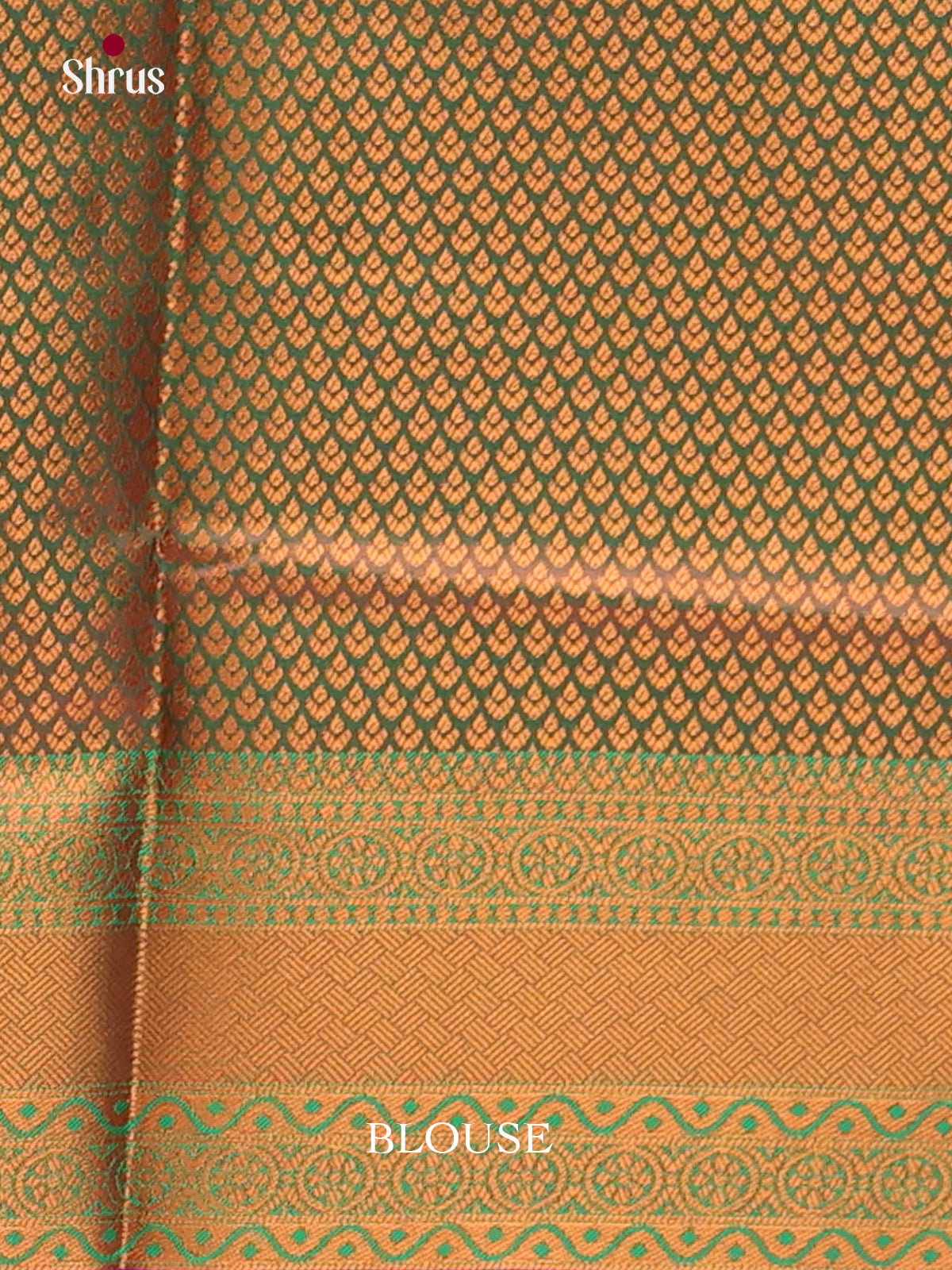 Pink & Green - Semi Softsilk Saree