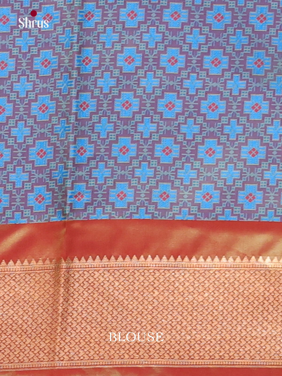 Green & Blue - Semi Softsilk Saree