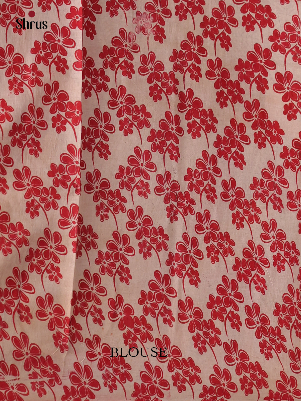 Mustard & Red - kalamkari-cotton Saree