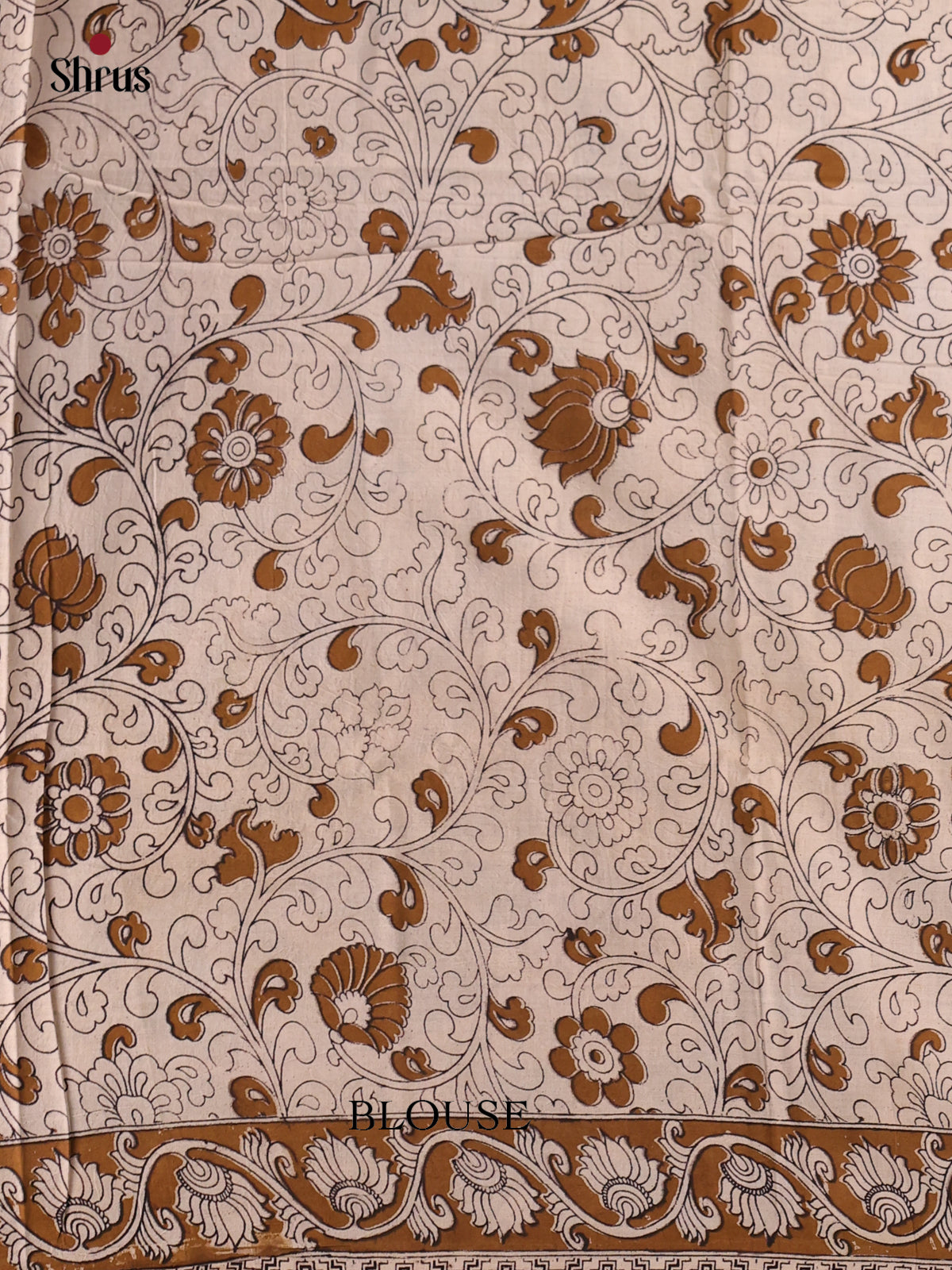 Green & Blue - kalamkari-cotton Saree