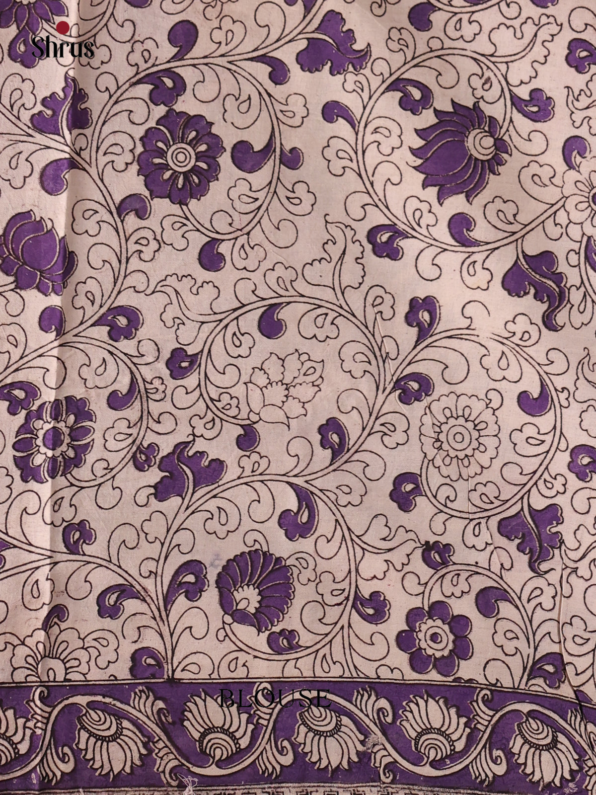 Pink & Purple- kalamkari-cotton Saree