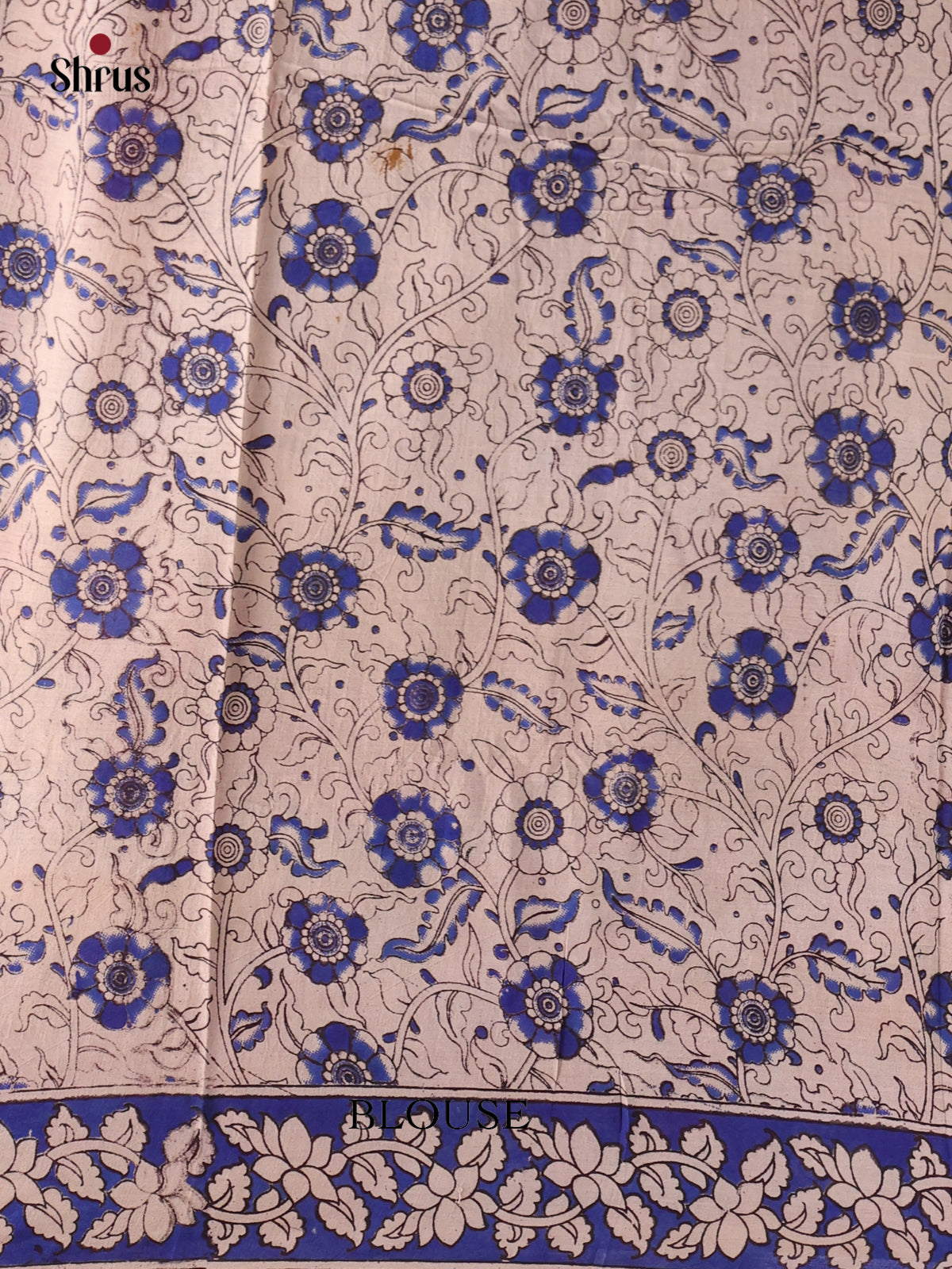 Mehandi & Pink - kalamkari-cotton Saree