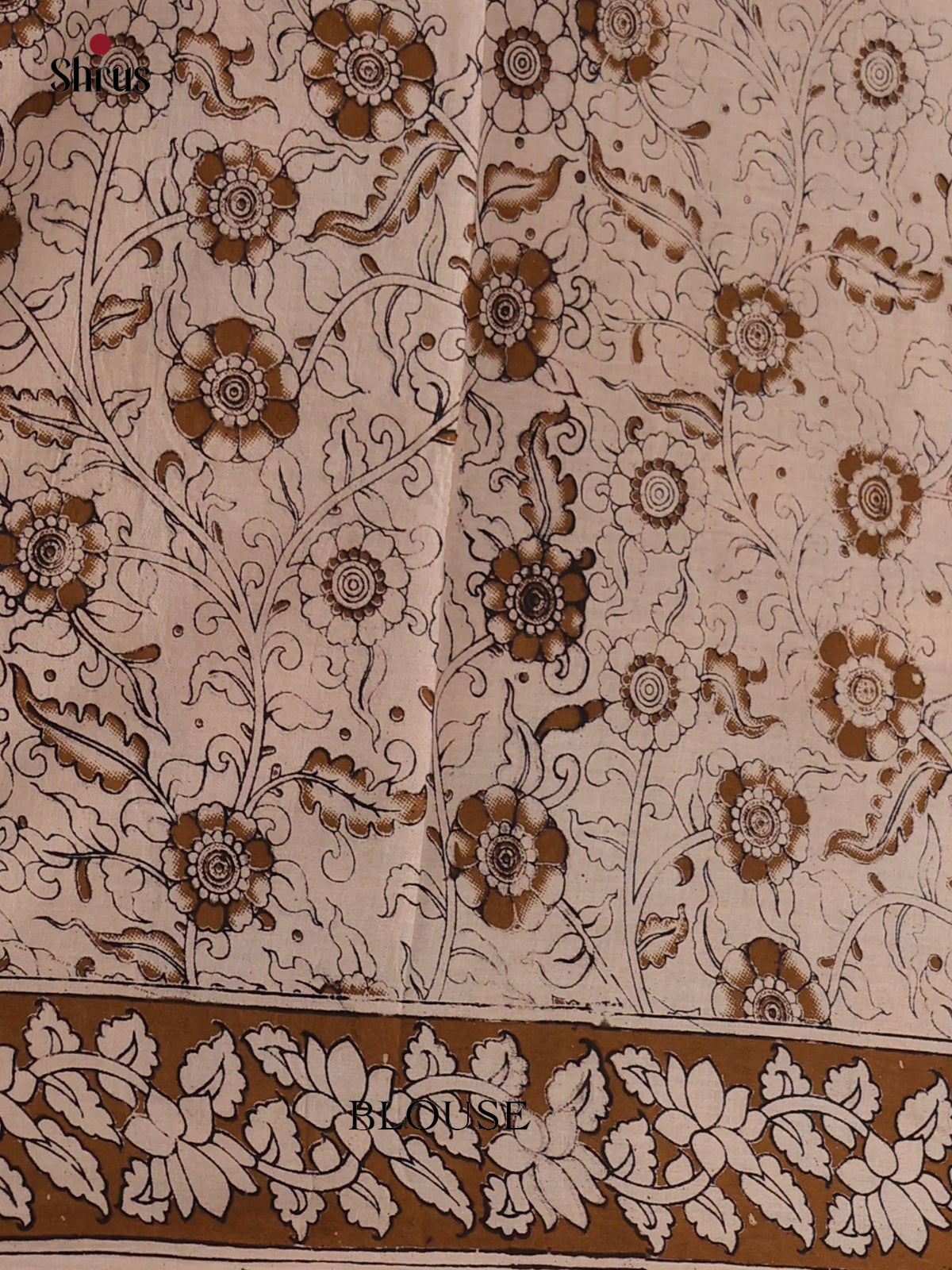 Green & Grey - kalamkari-cotton Saree