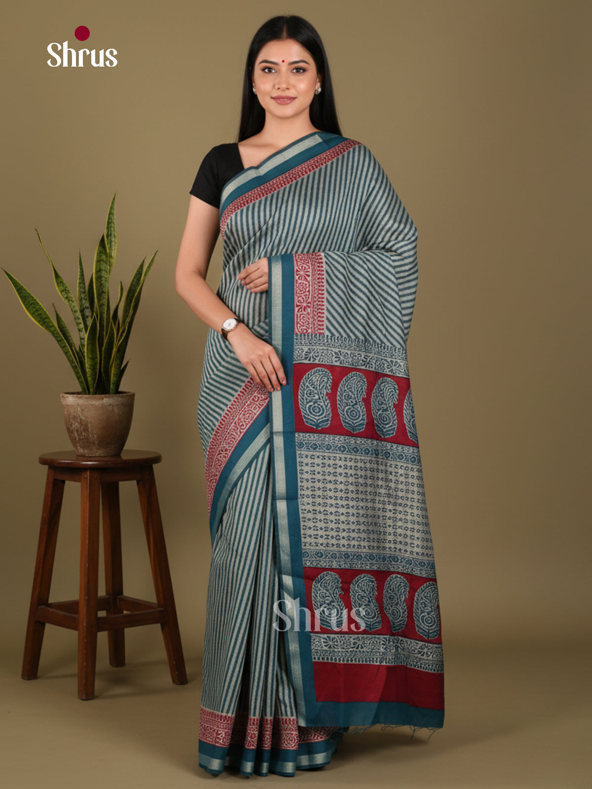 DJS24171 - Art Modal Saree - Shop on Shrus.com