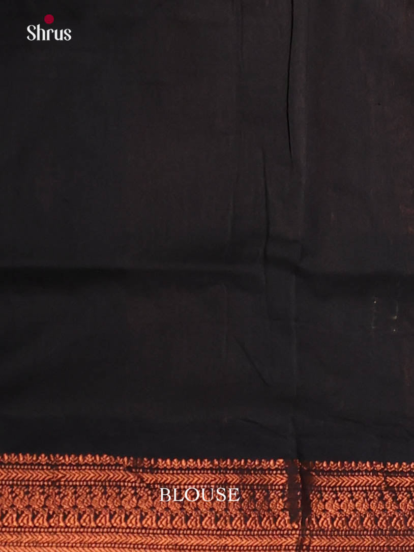 Blue & Black- Kalyani Cotton Saree