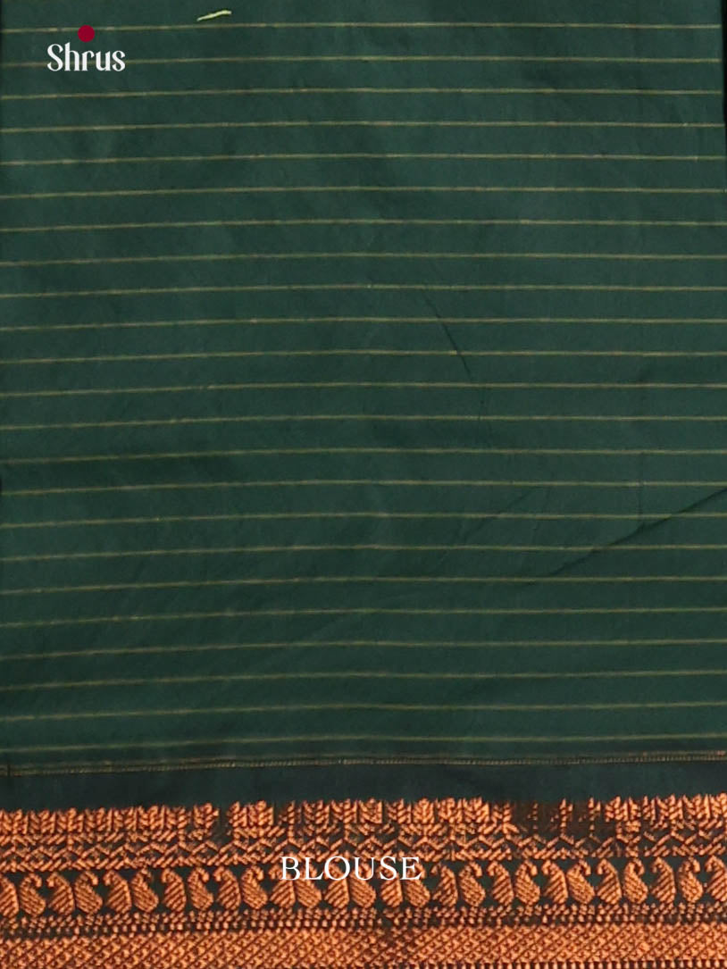 Pink & Green - Kalyani Cotton Saree