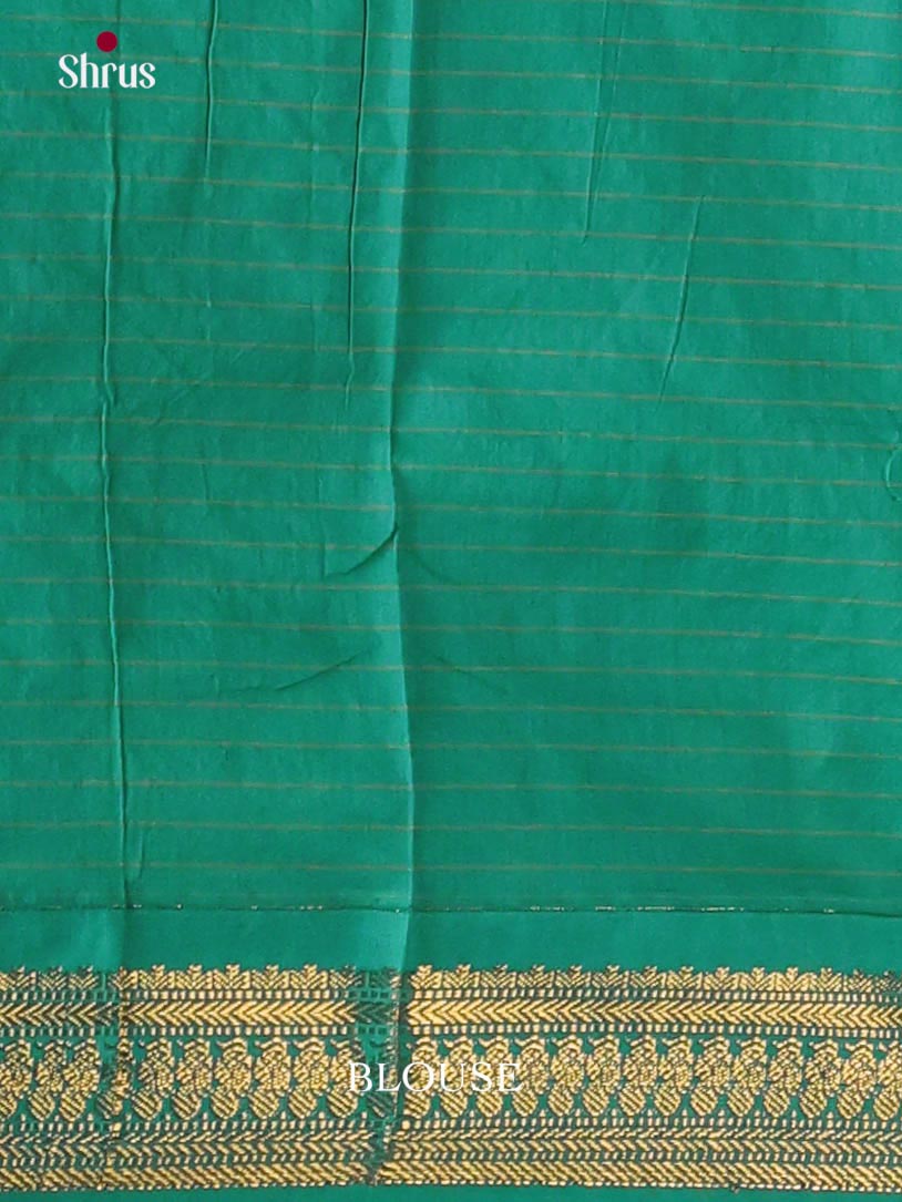 Light Green & Green - Kalyani Cotton Saree