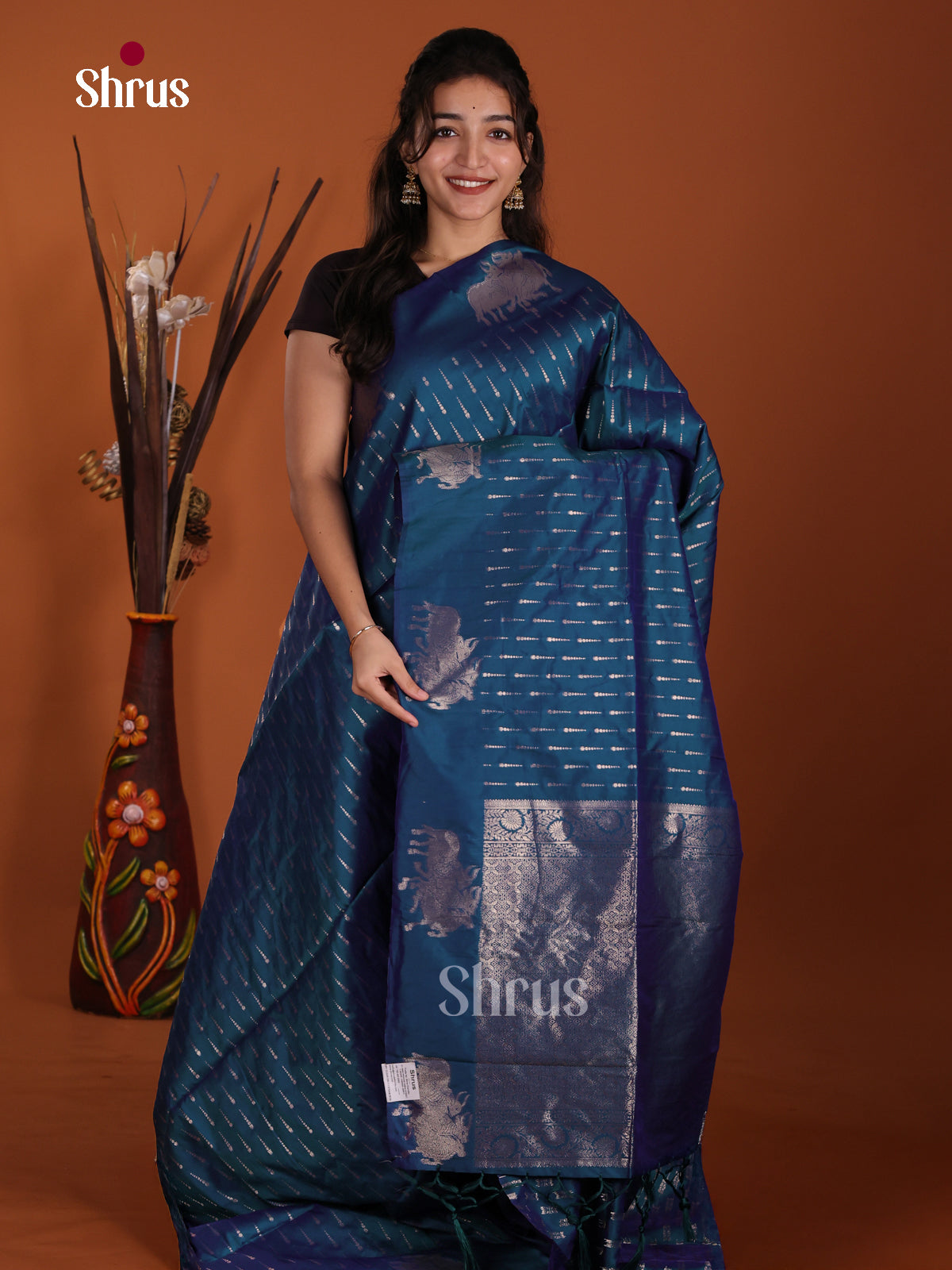 DJS24422 - Semi Softsilk Saree