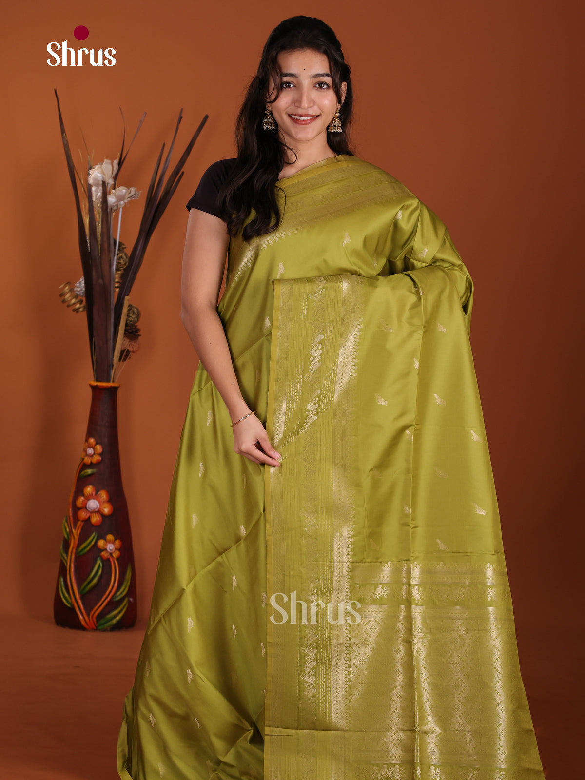 DJS24429 - Semi Softsilk Saree
