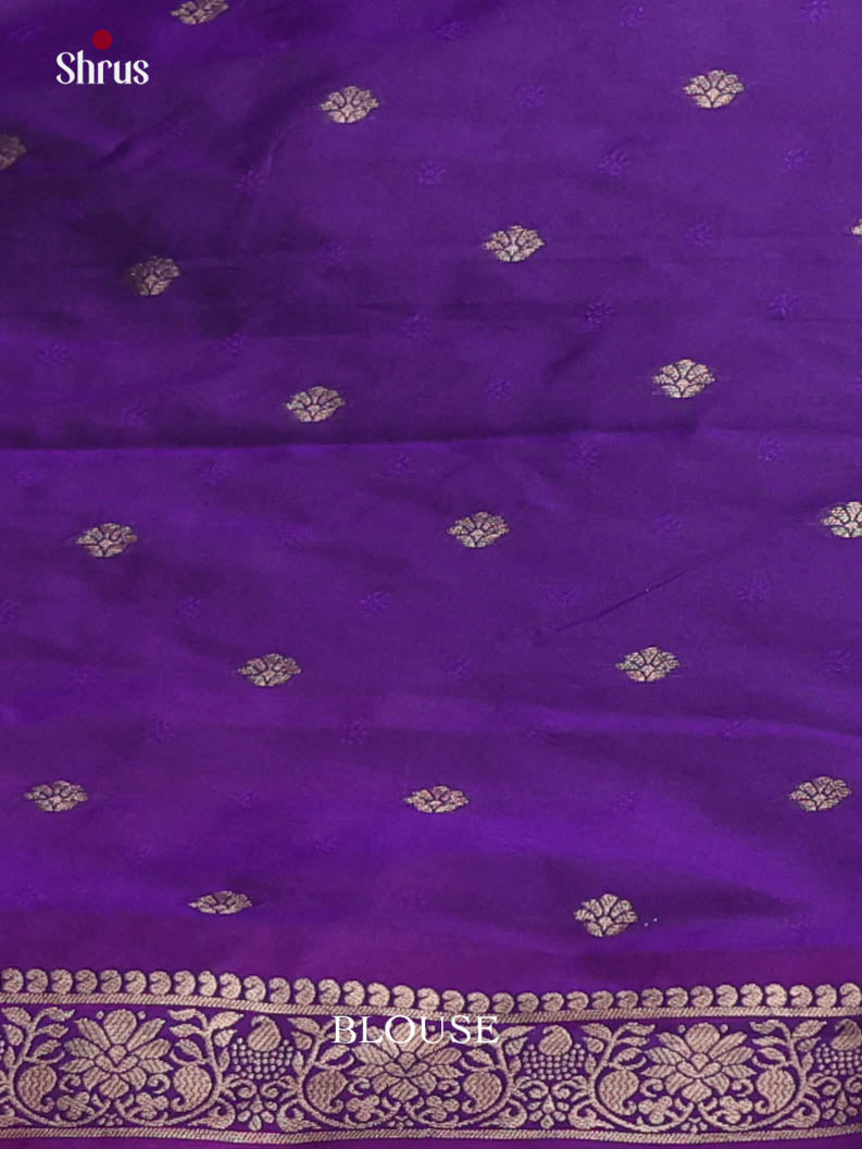 Violet - Semi Softsilk Saree