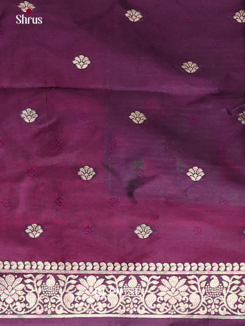 Violet - Semi Softsilk Saree
