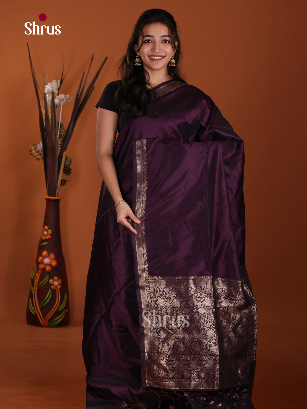 DJS24506 - Semi Softsilk Saree