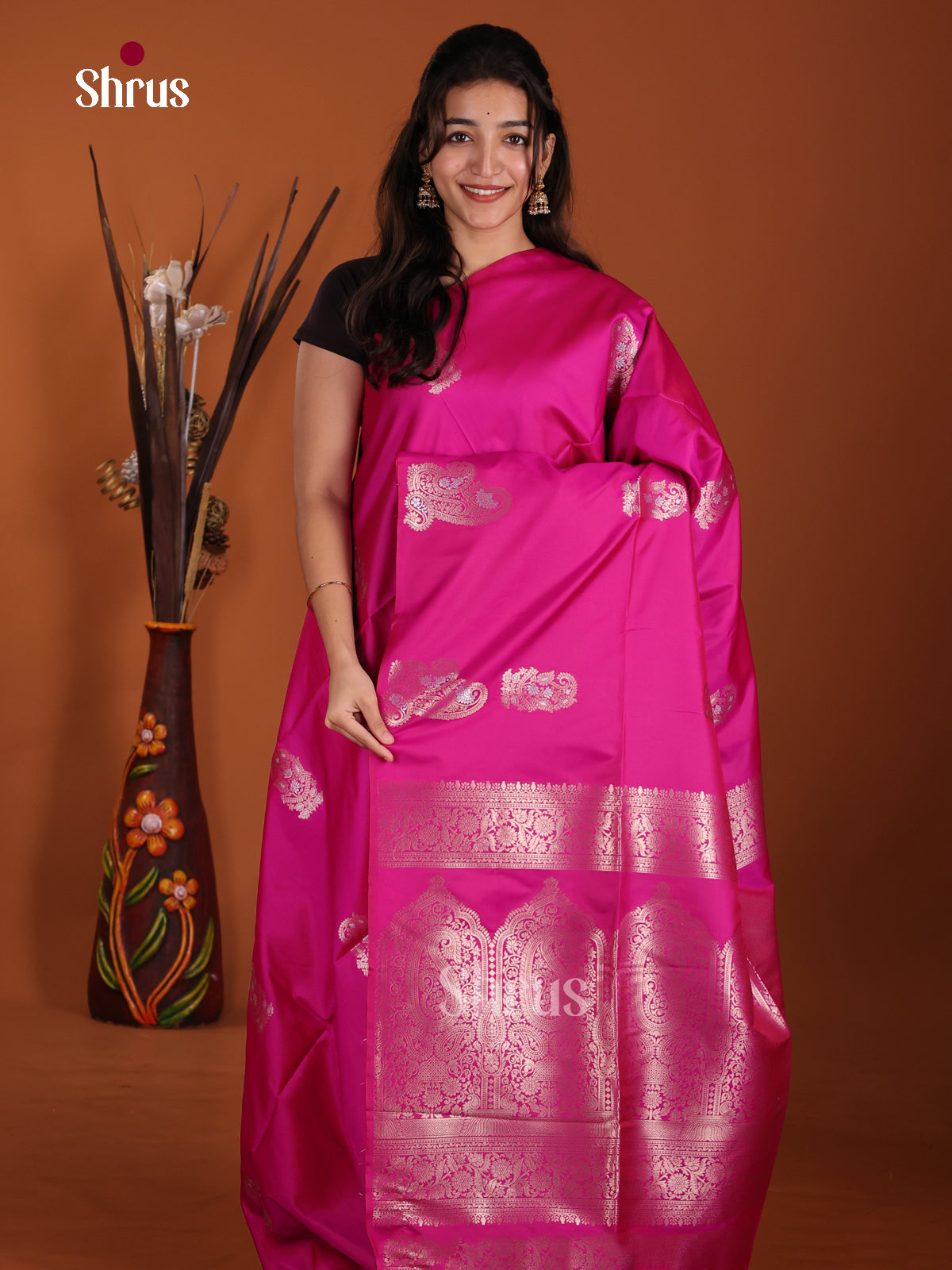 DJS25020 - Semi Softsilk Saree