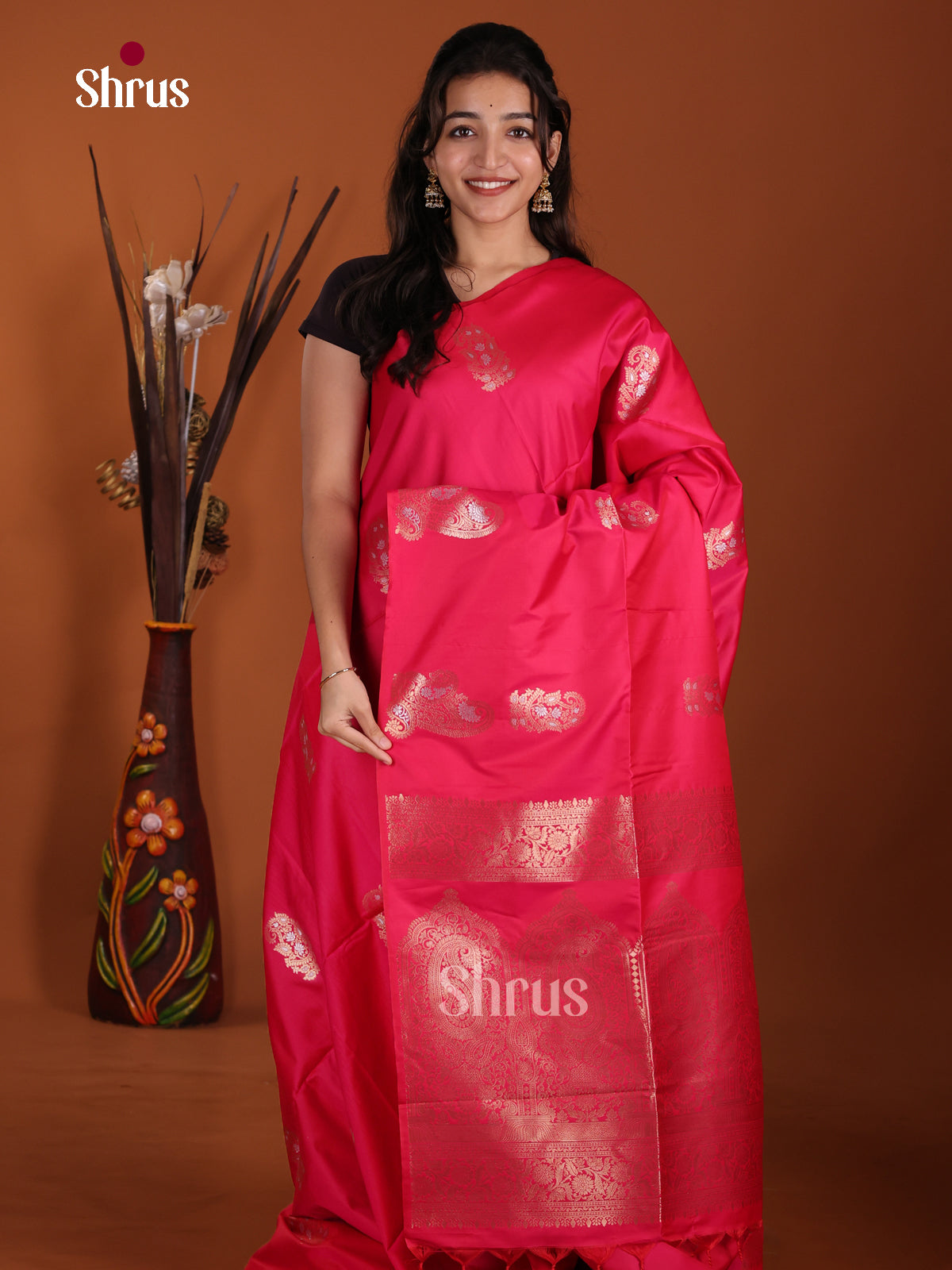 DJS25021 - Semi Softsilk Saree