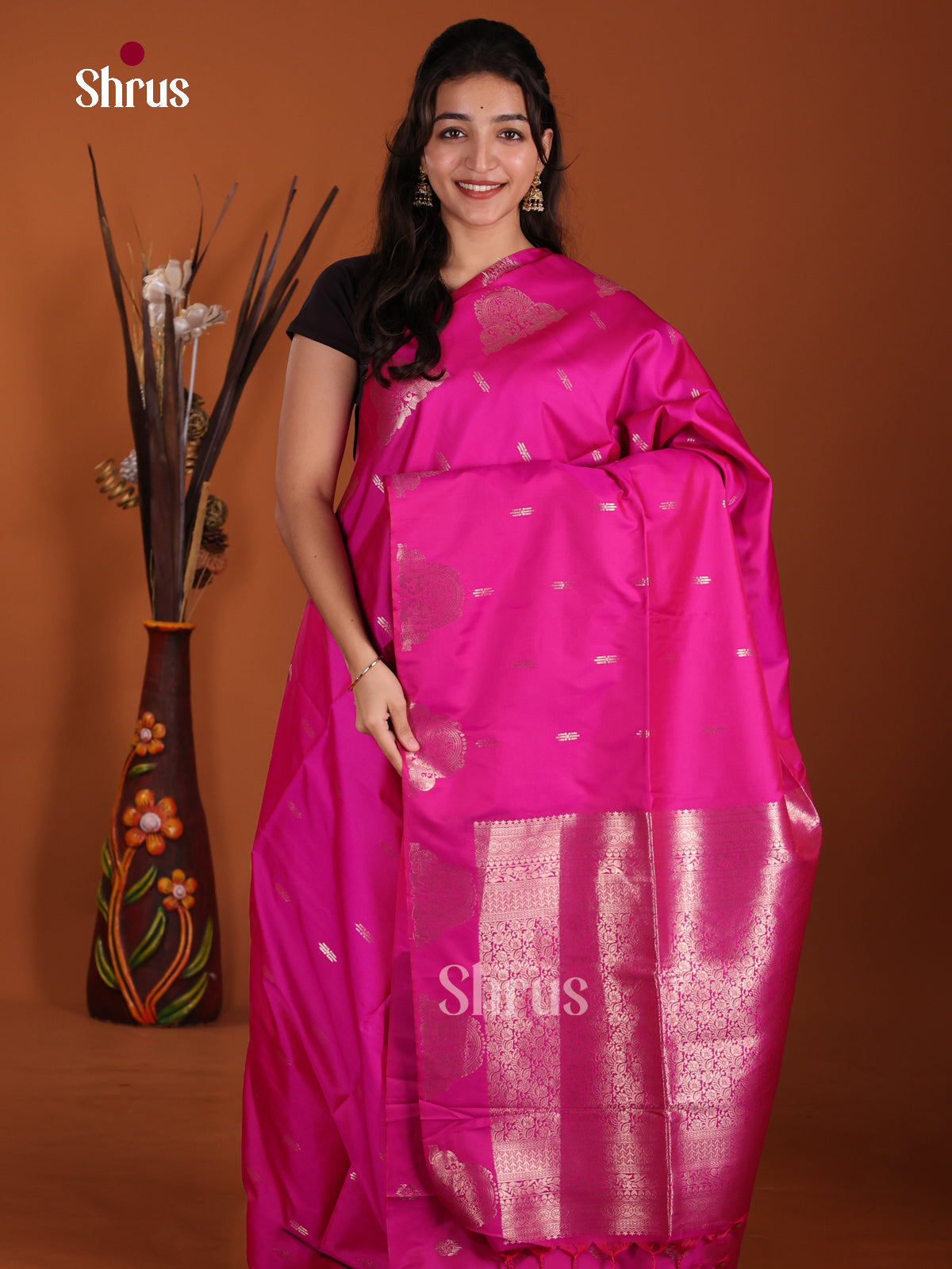 DJS25037 - Semi Softsilk Saree