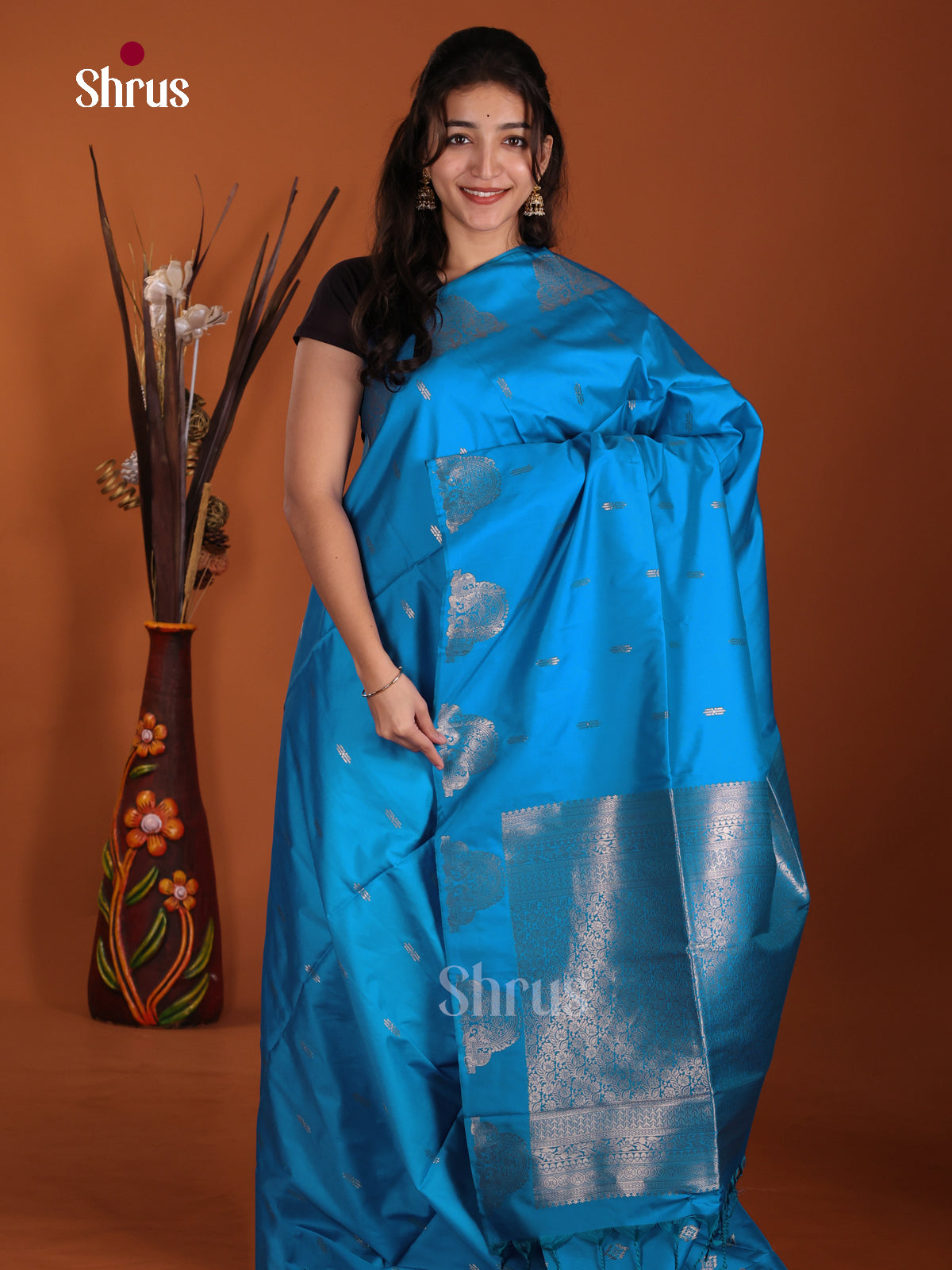 DJS25039 - Semi Softsilk Saree