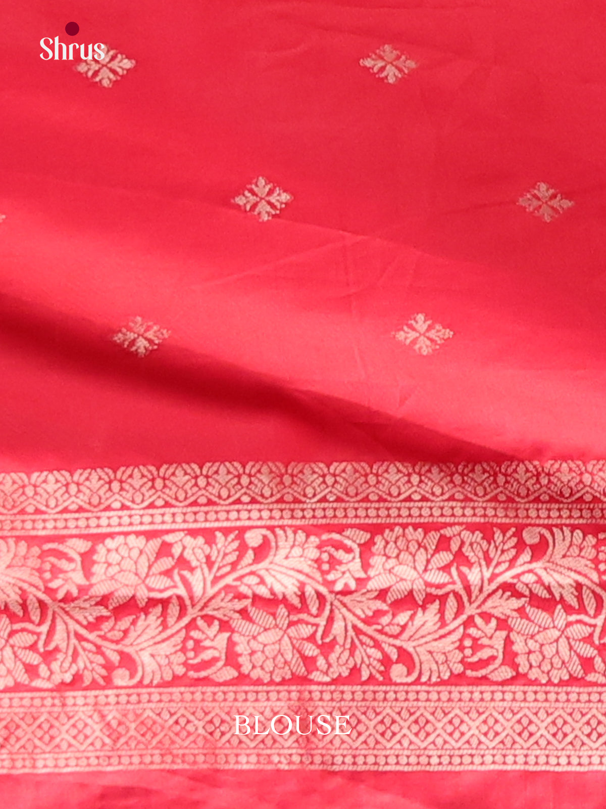 Red - Semi Softsilk Saree
