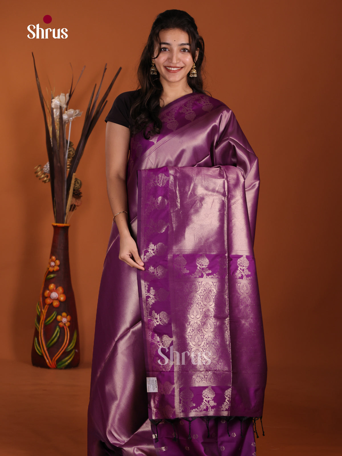 DJS25052 - Semi Softsilk Saree