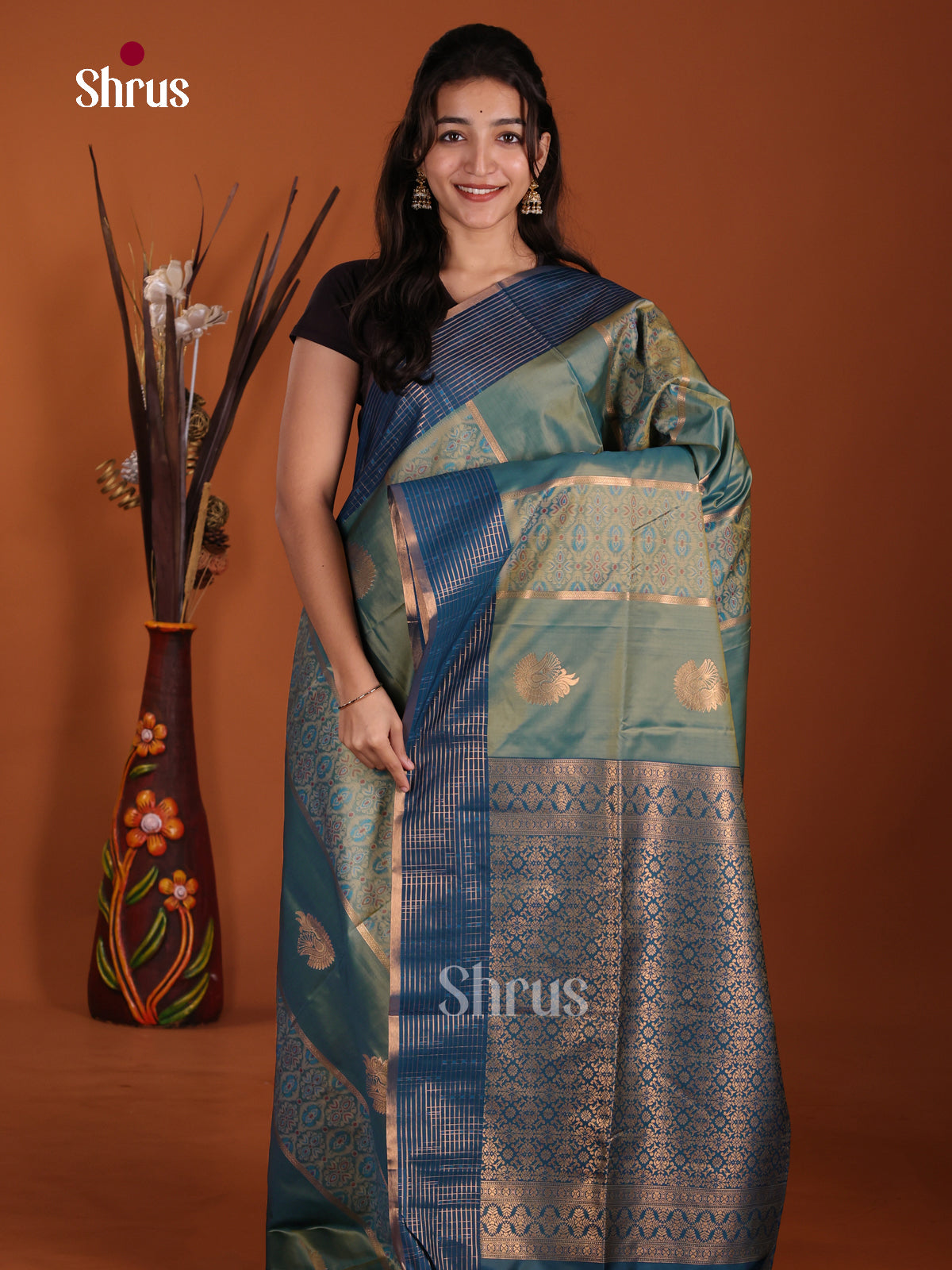 DJS25058 - Semi Softsilk Saree