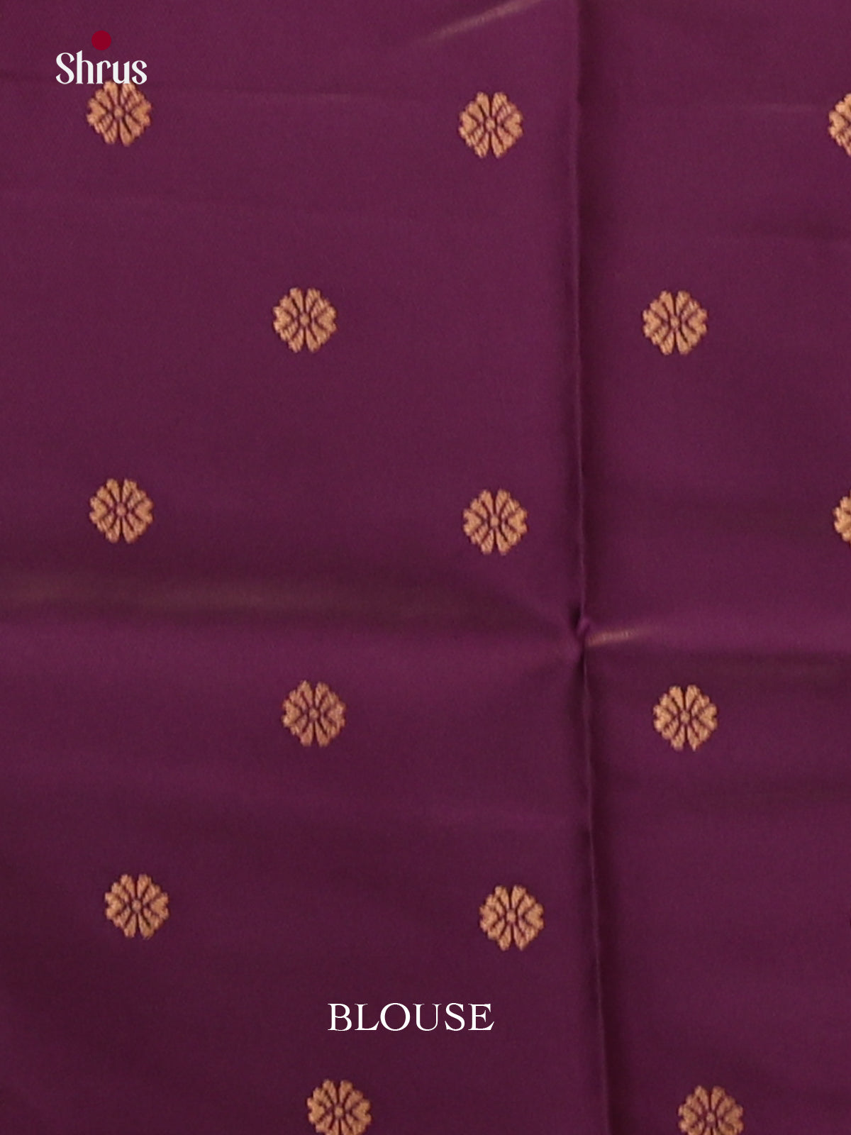 Brown & Purple - Semi Softsilk Saree