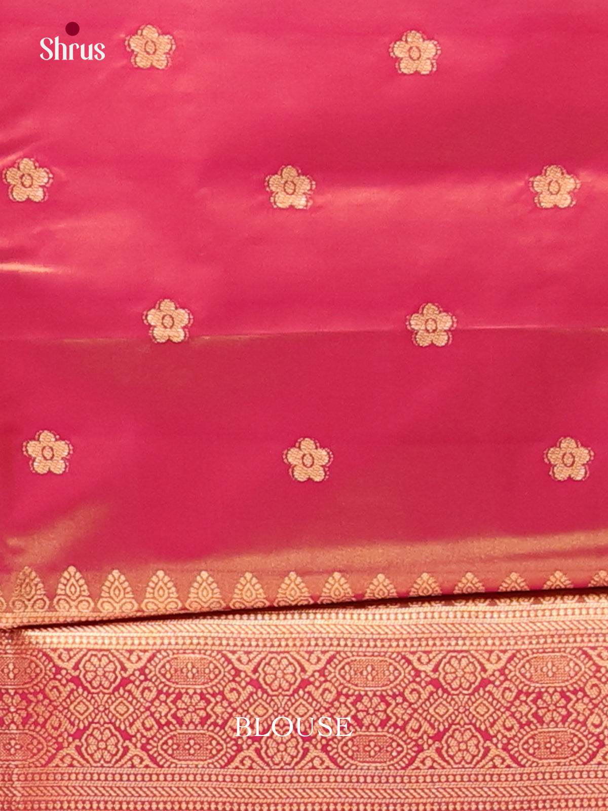 Green & Orange - Semi Softsilk Saree