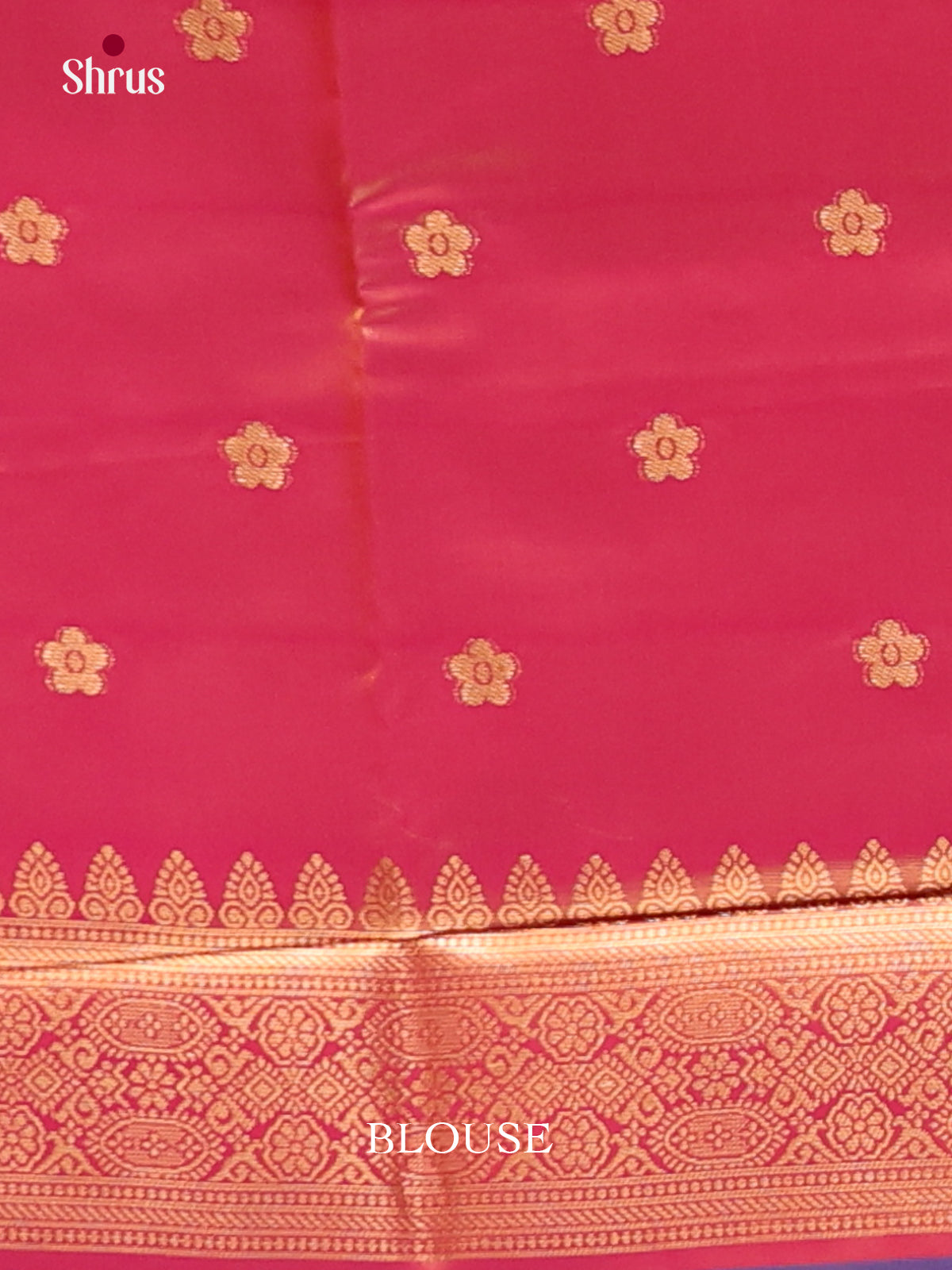 Purple & Orange - Semi Softsilk Saree