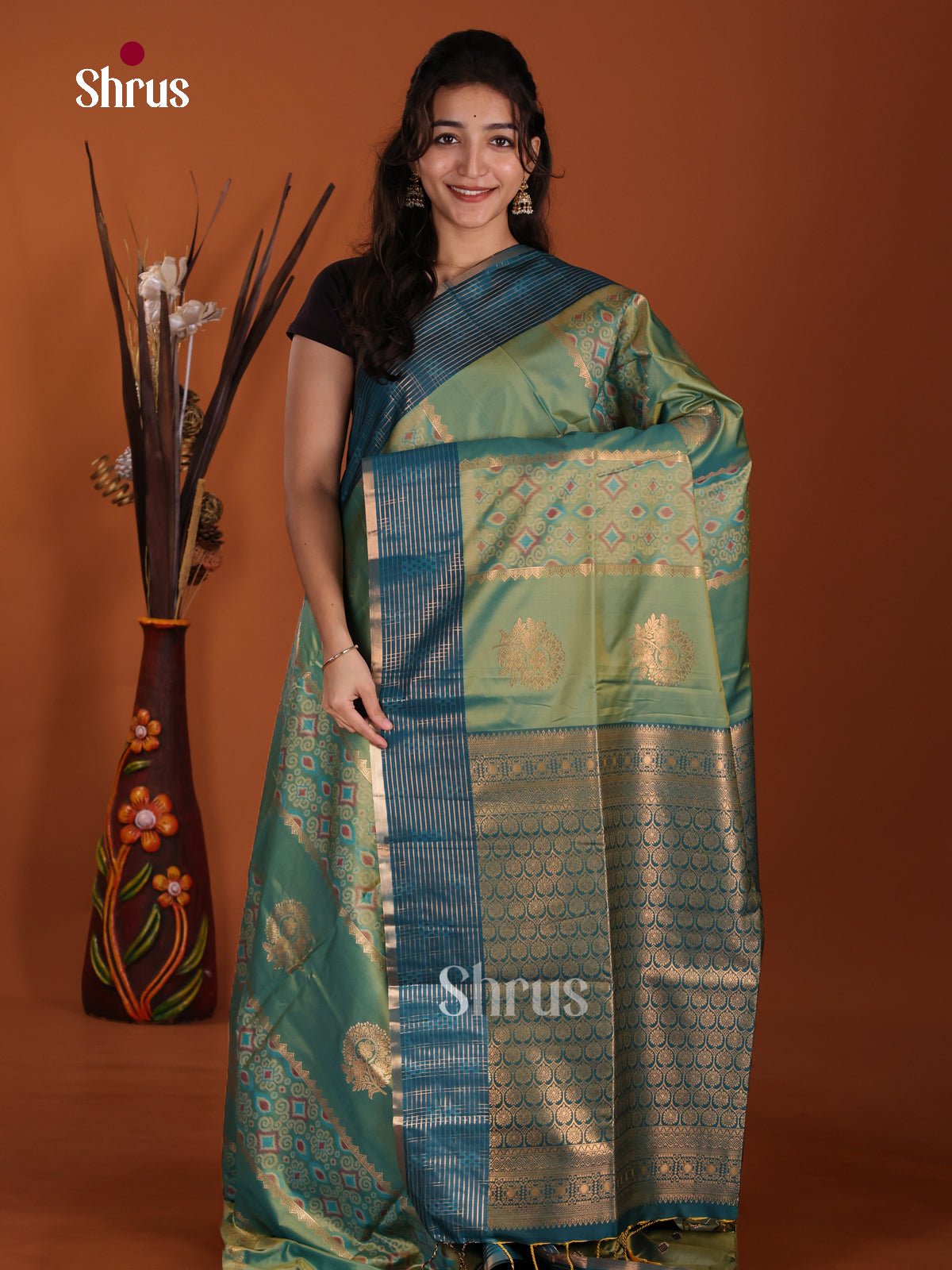 DJS25076 - Semi Softsilk Saree