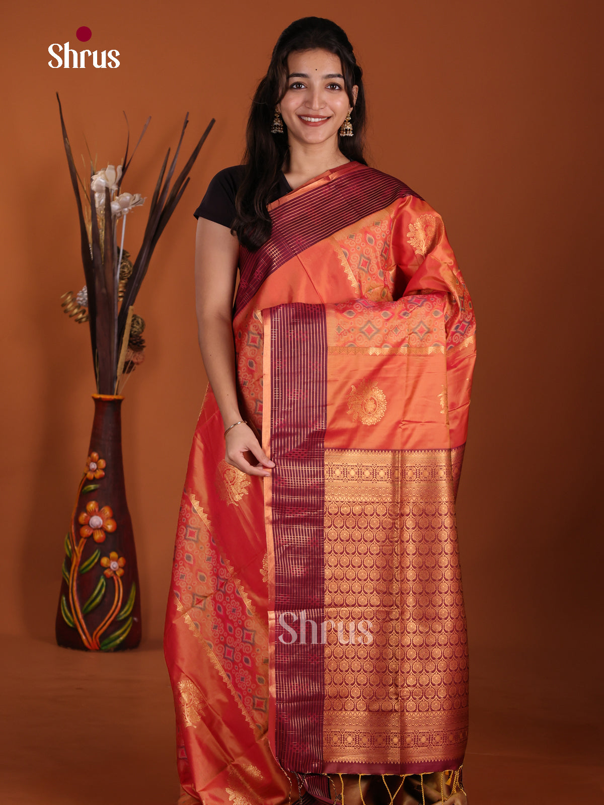 DJS25078 - Semi Softsilk Saree