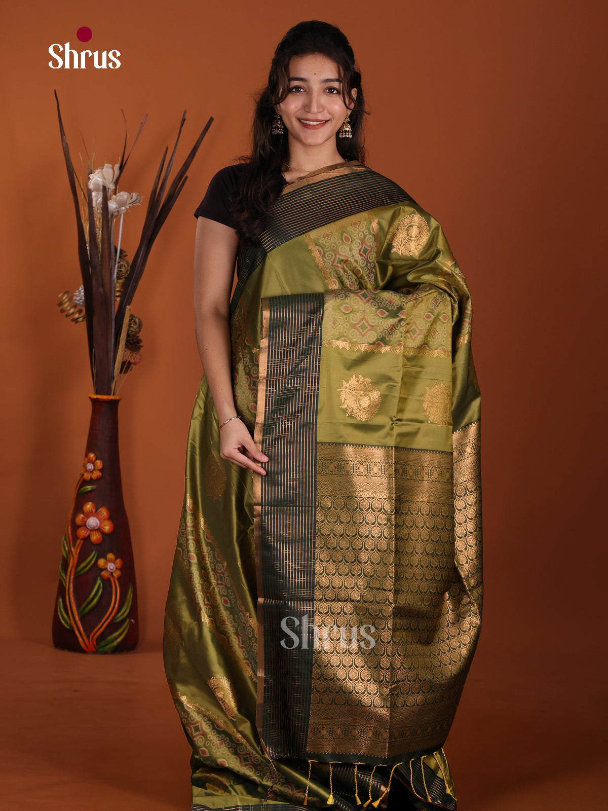 DJS25079 - Semi Softsilk Saree