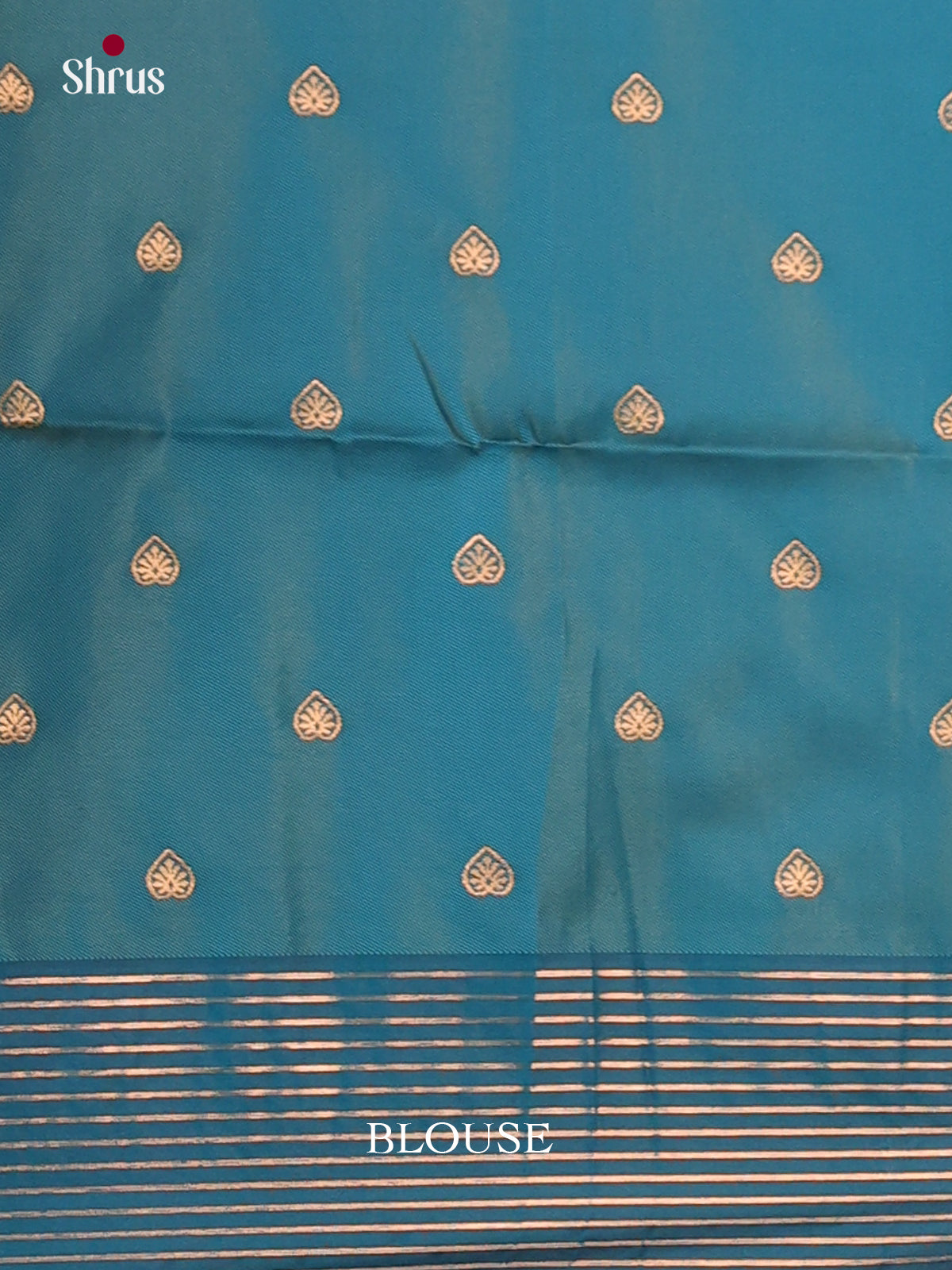 Pastel Green & Blue - Semi Softsilk Saree