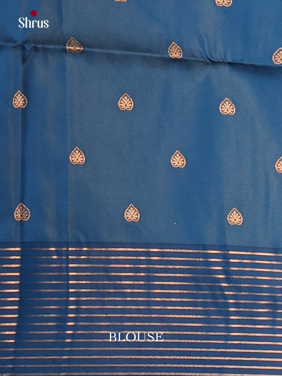 Pastel Green & Blue - Semi Softsilk Saree