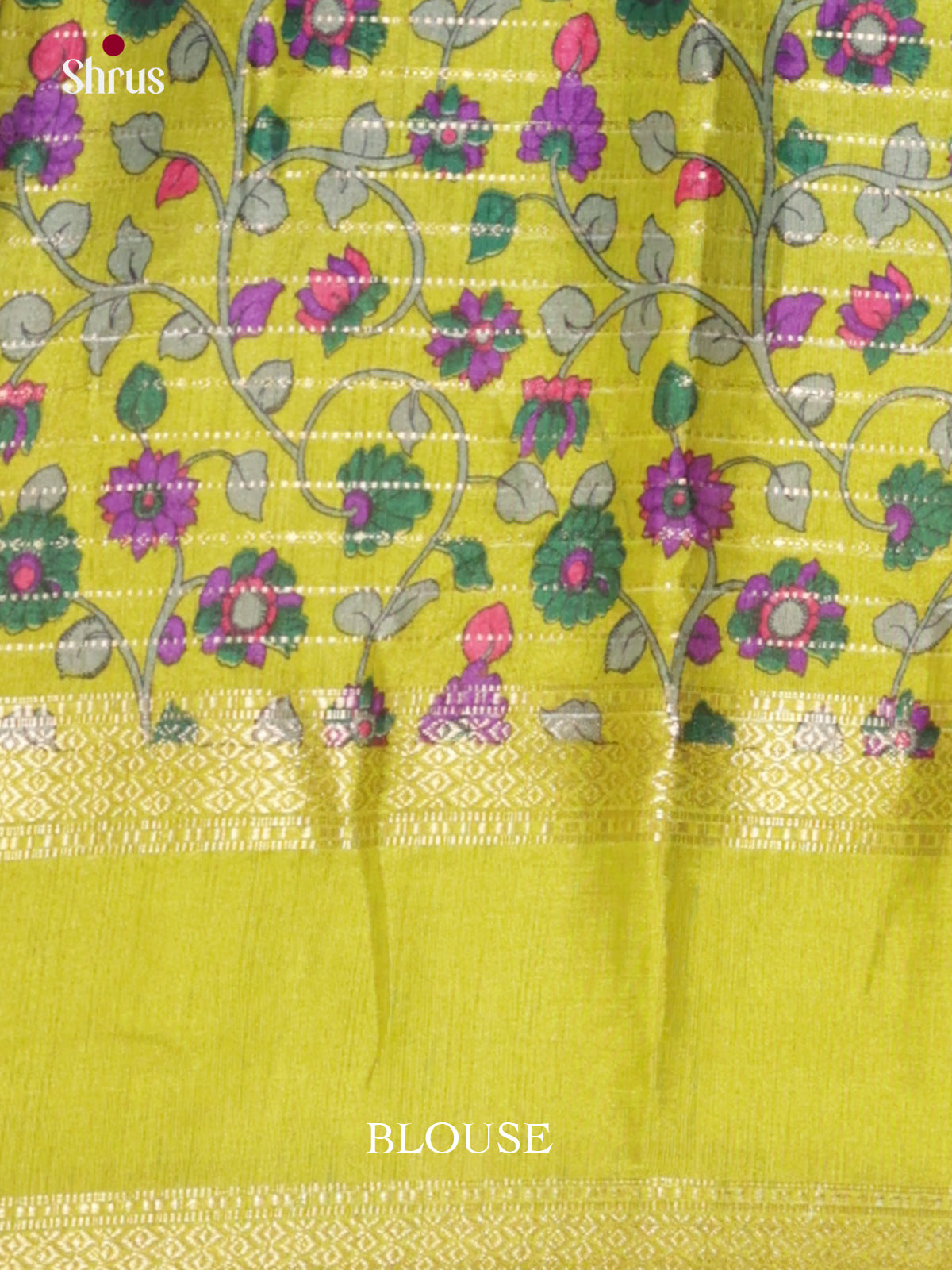 DJS25207 - Semi Mysoresilk Saree - Shop on Shrus.com