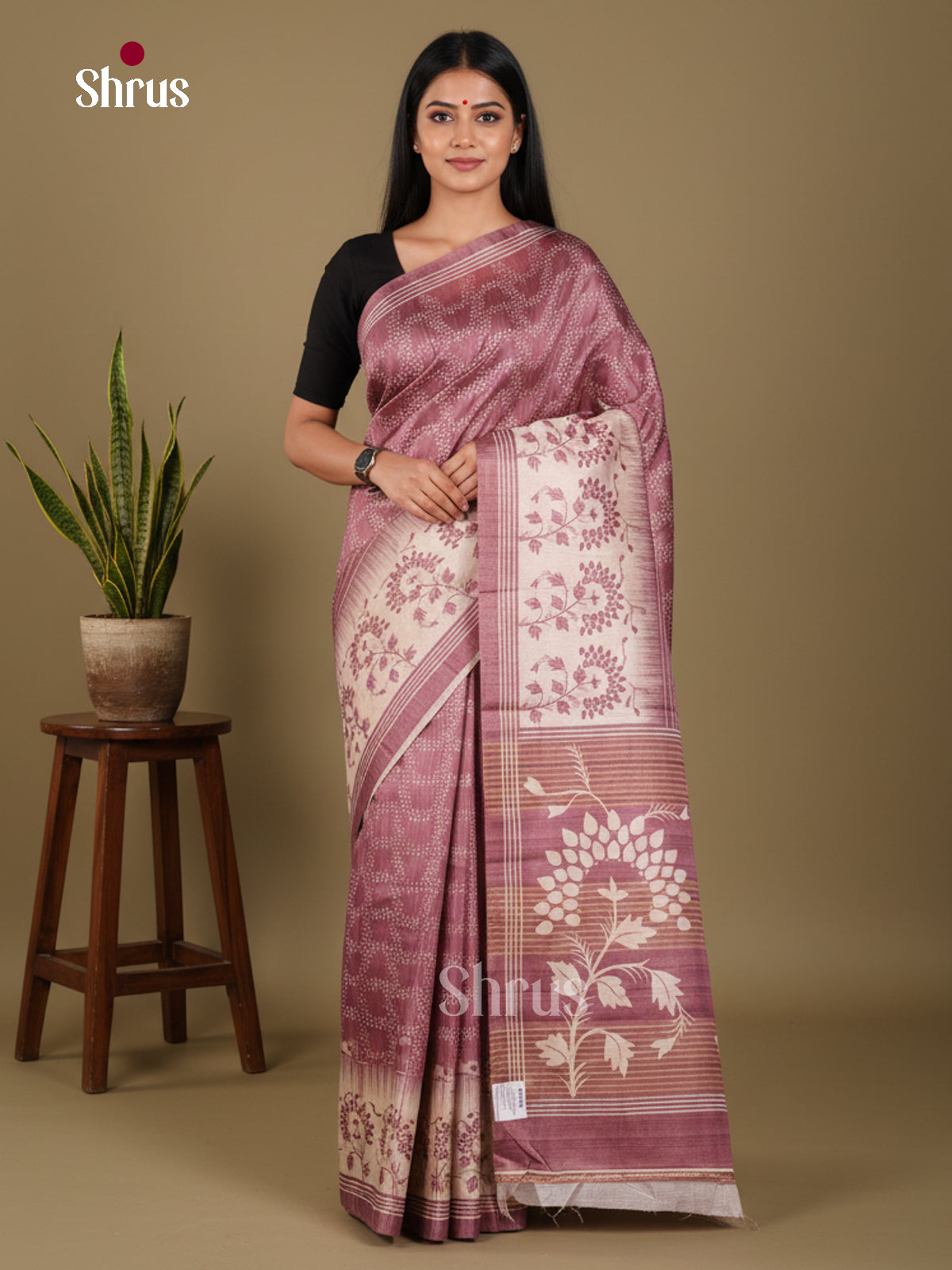 DJS25256 - Butter silk Saree