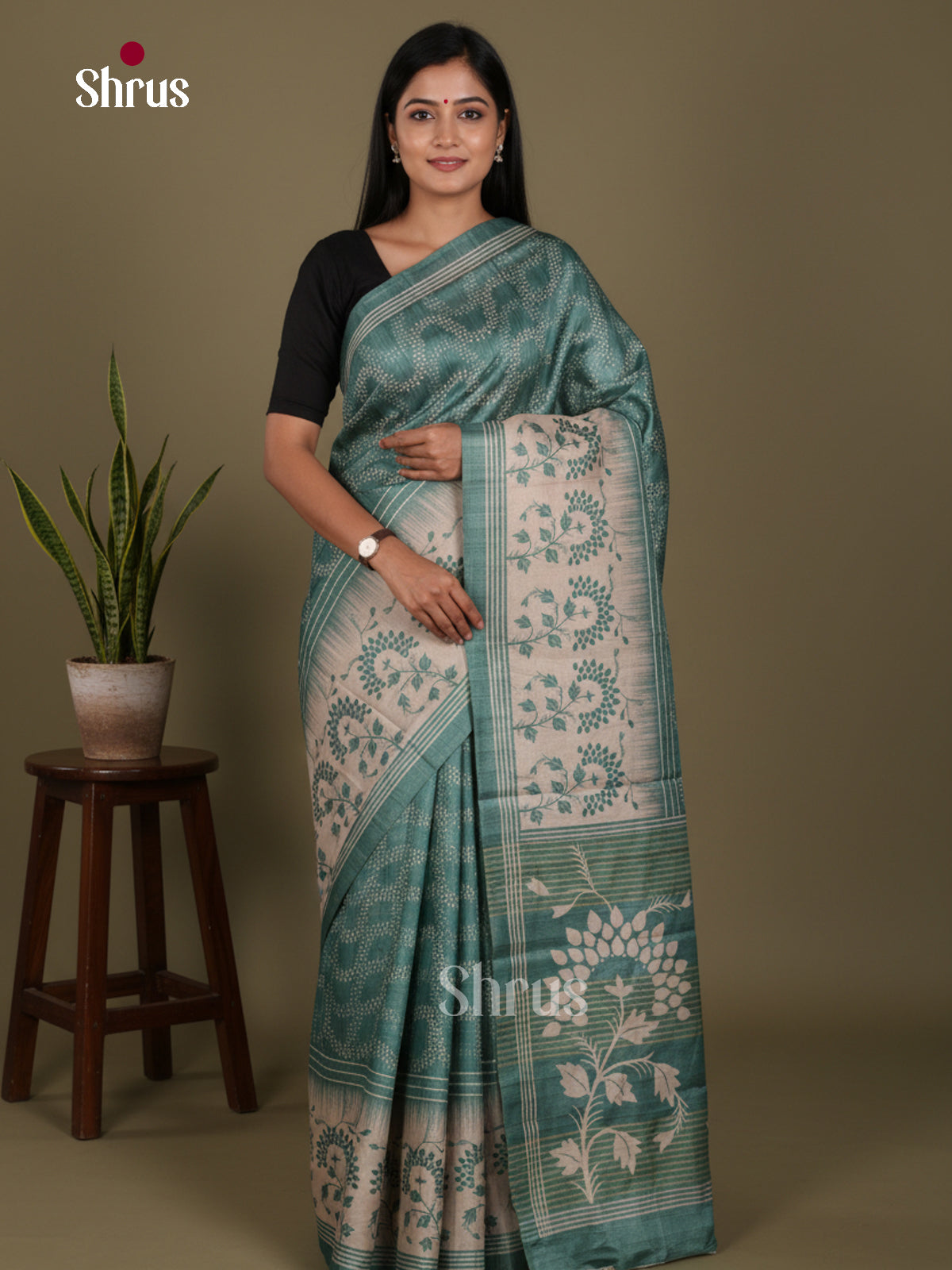 DJS25257 - Butter silk Saree