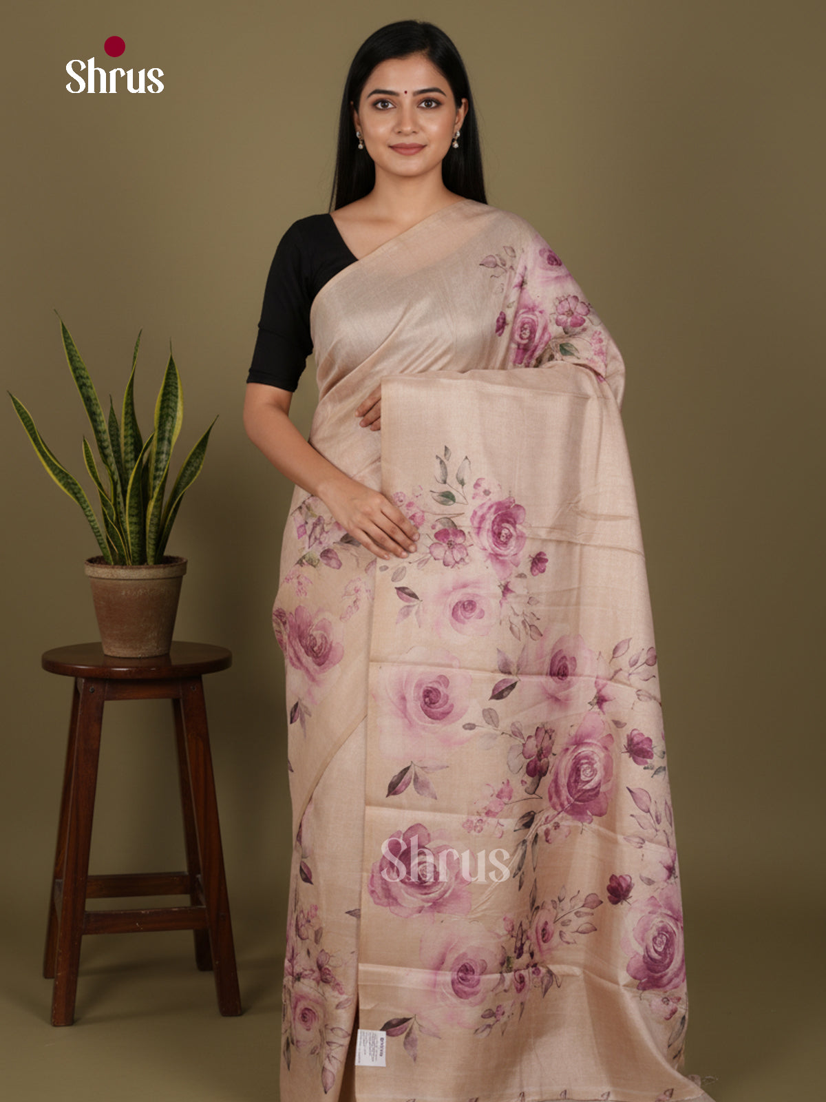 DJS25265 - Butter silk Saree