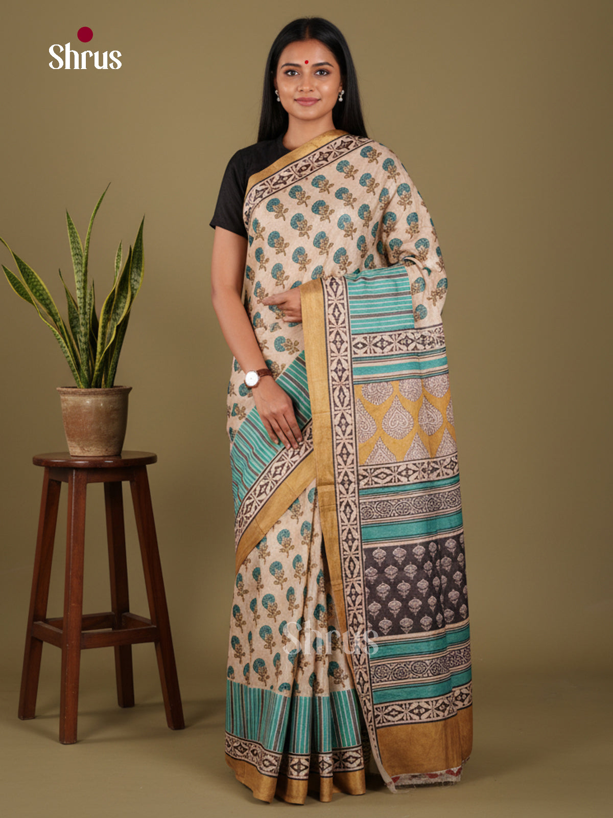 DJS25266 - Butter silk Saree