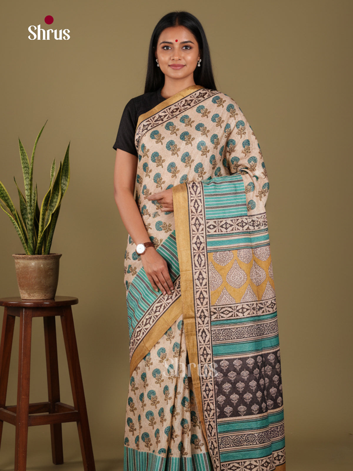 DJS25266 - Butter silk Saree