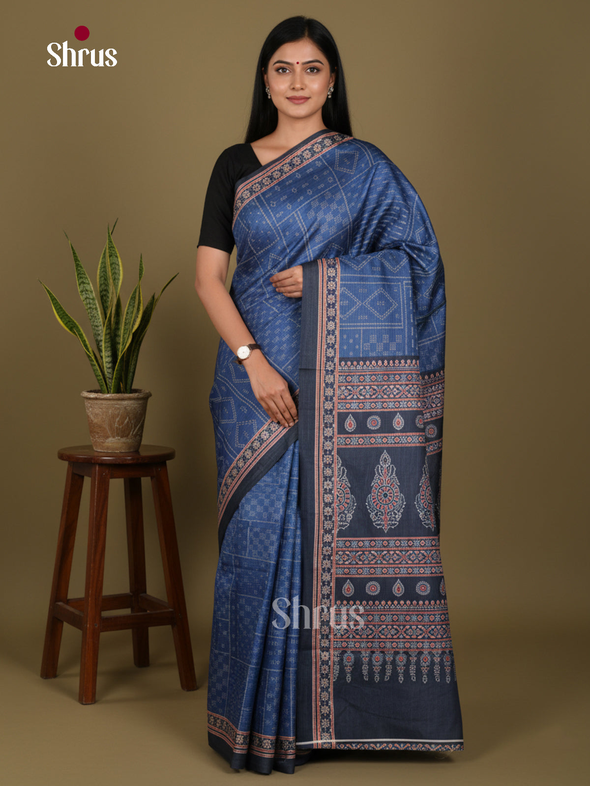 DJS25269 - Butter silk Saree