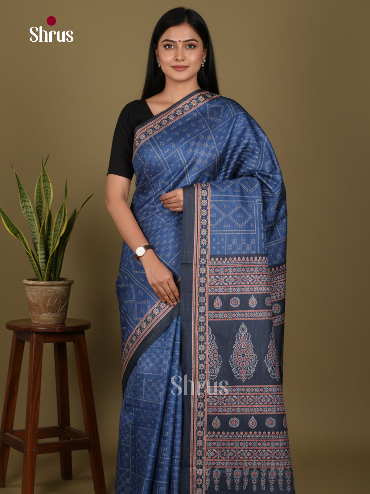 DJS25269 - Butter silk Saree