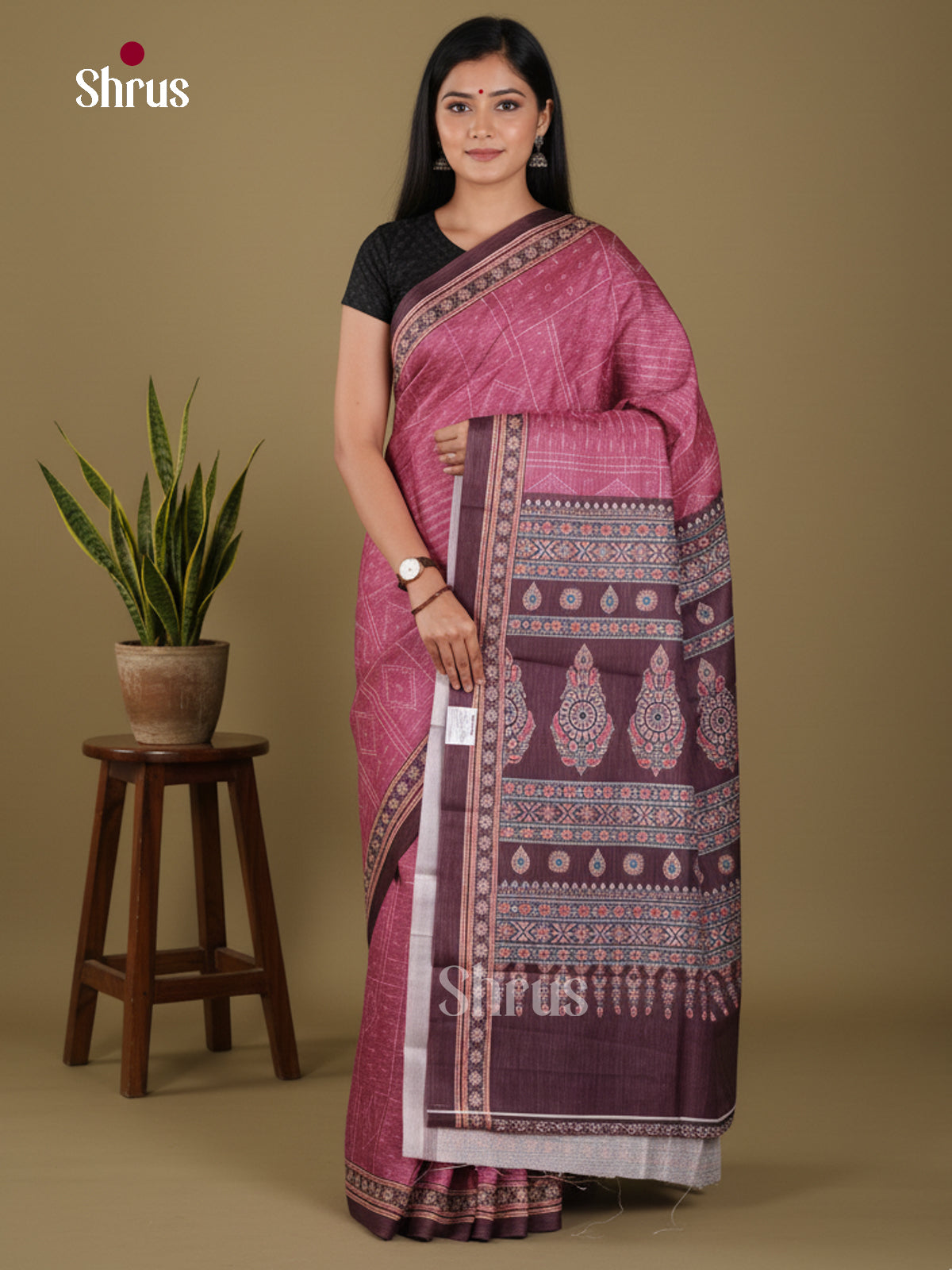 DJS25273 - Butter silk Saree
