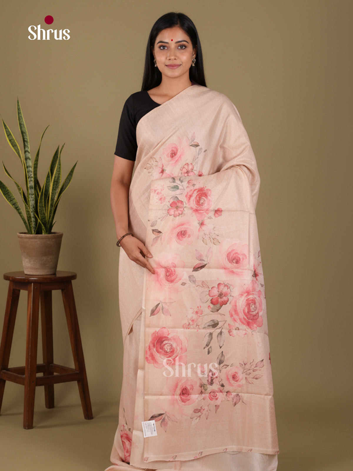 DJS25277 - Butter silk Saree