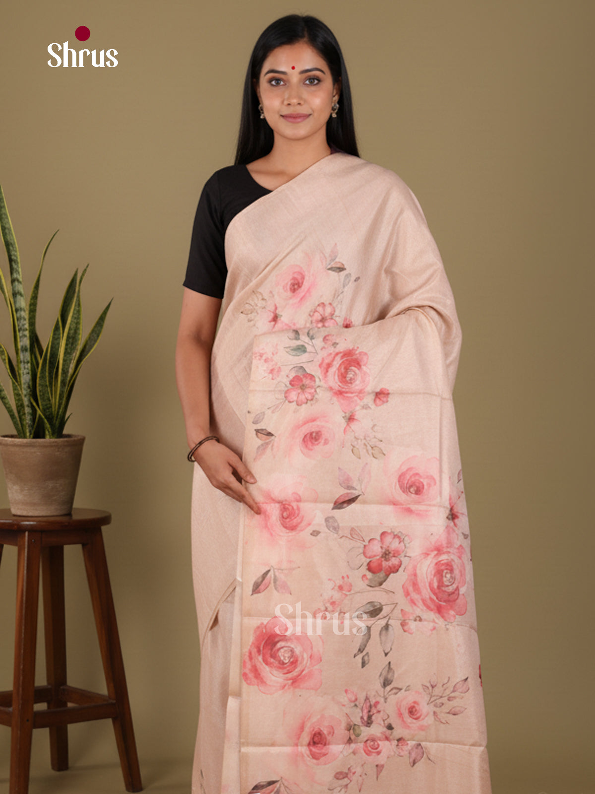 DJS25277 - Butter silk Saree