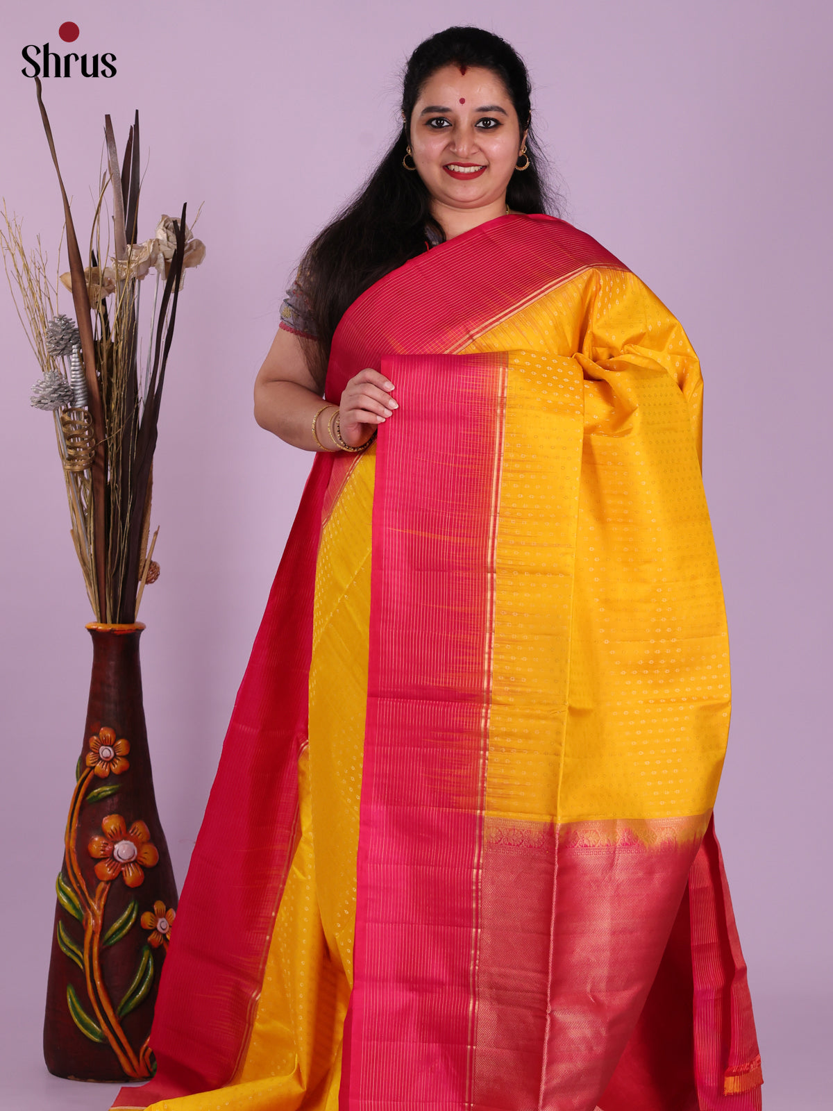 DJS25295 - Soft Silk (HR) Saree - Shop on Shrus.com
