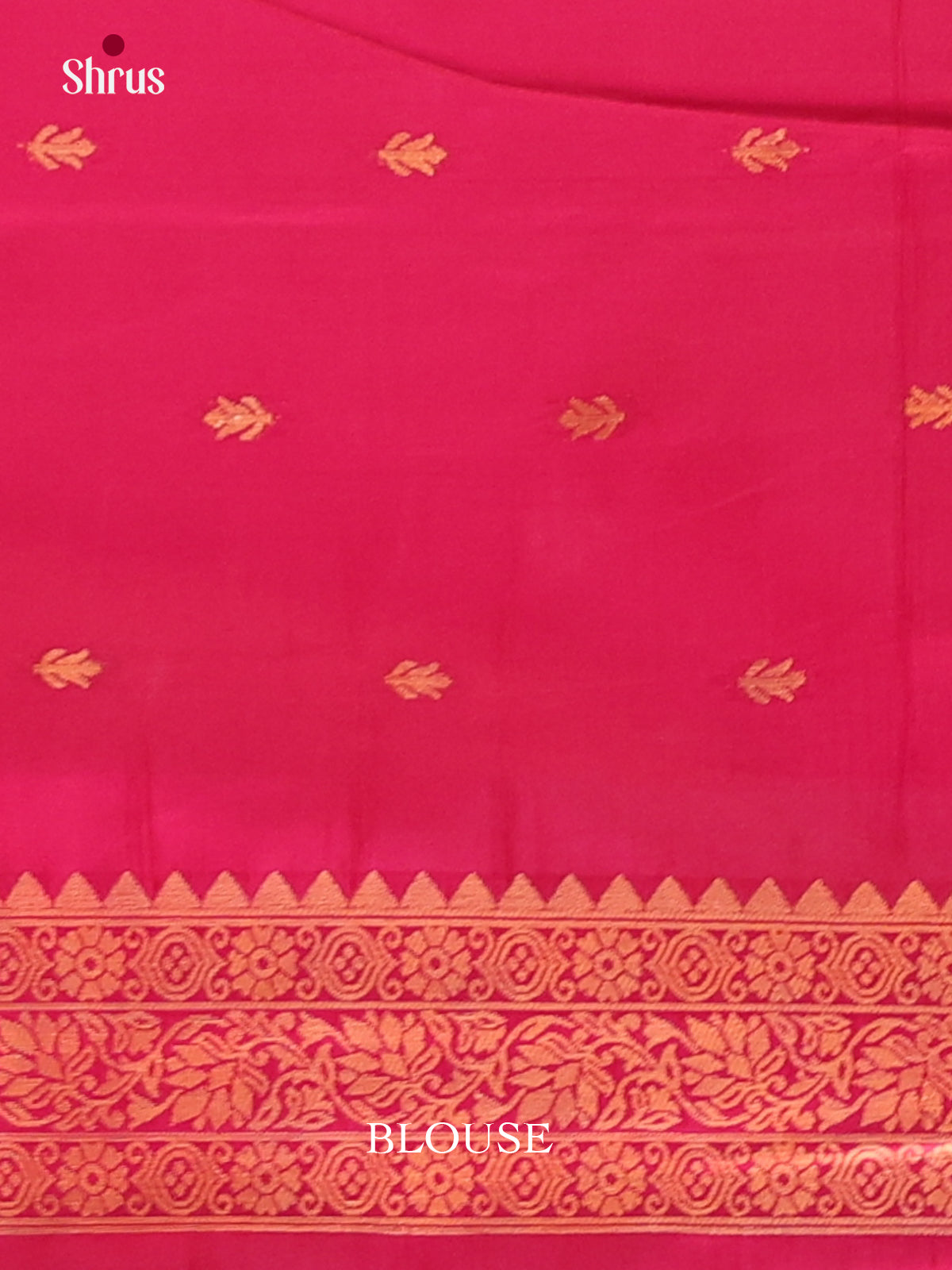 Violet & Pink - Semi Softsilk Saree