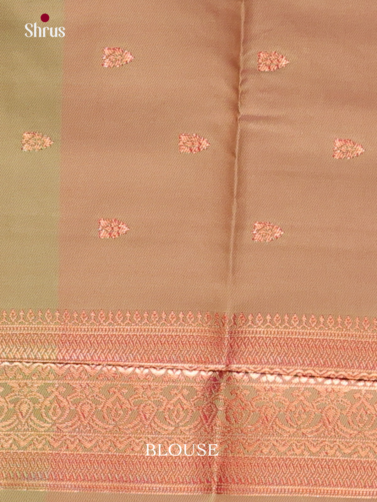 Pink & Green - Semi Softsilk Saree