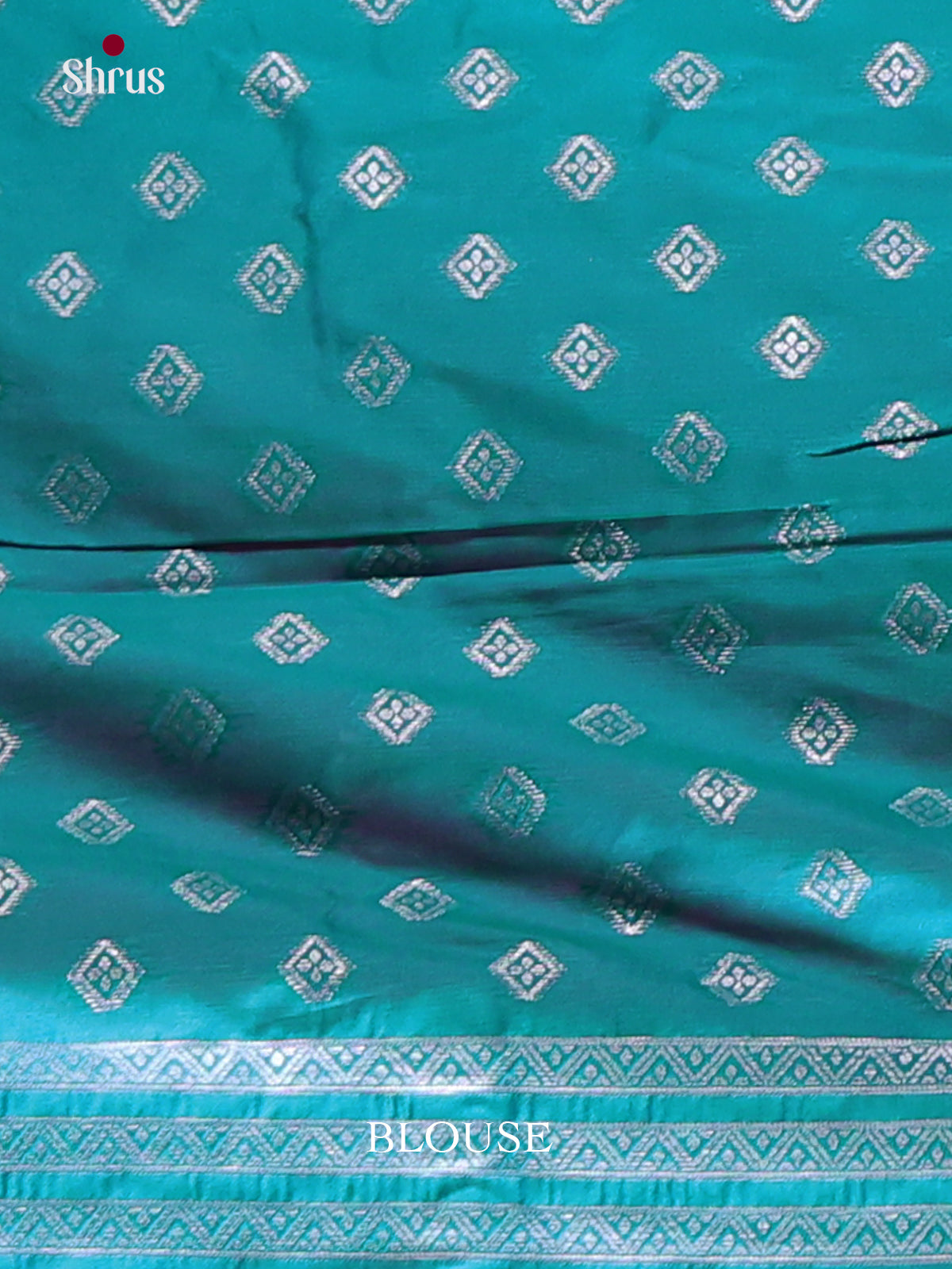 Blue - Semi Softsilk Saree
