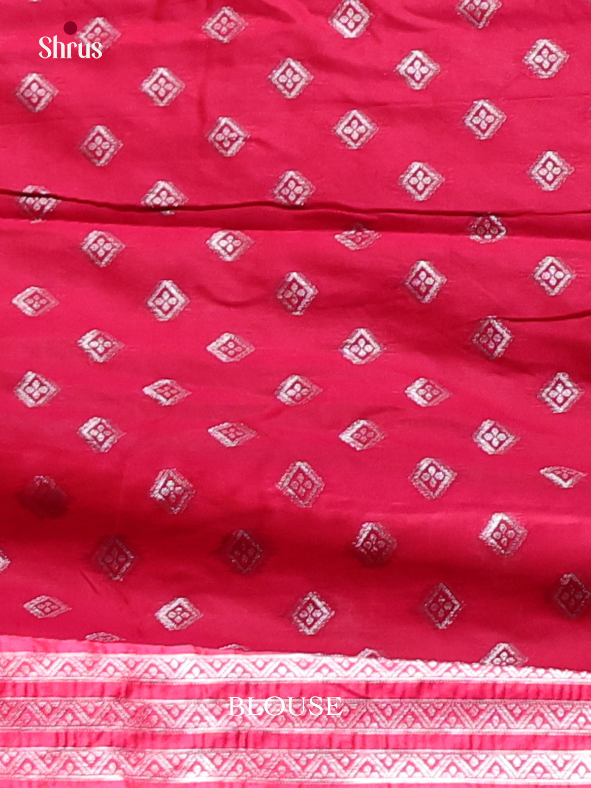 Pink - Semi Softsilk Saree