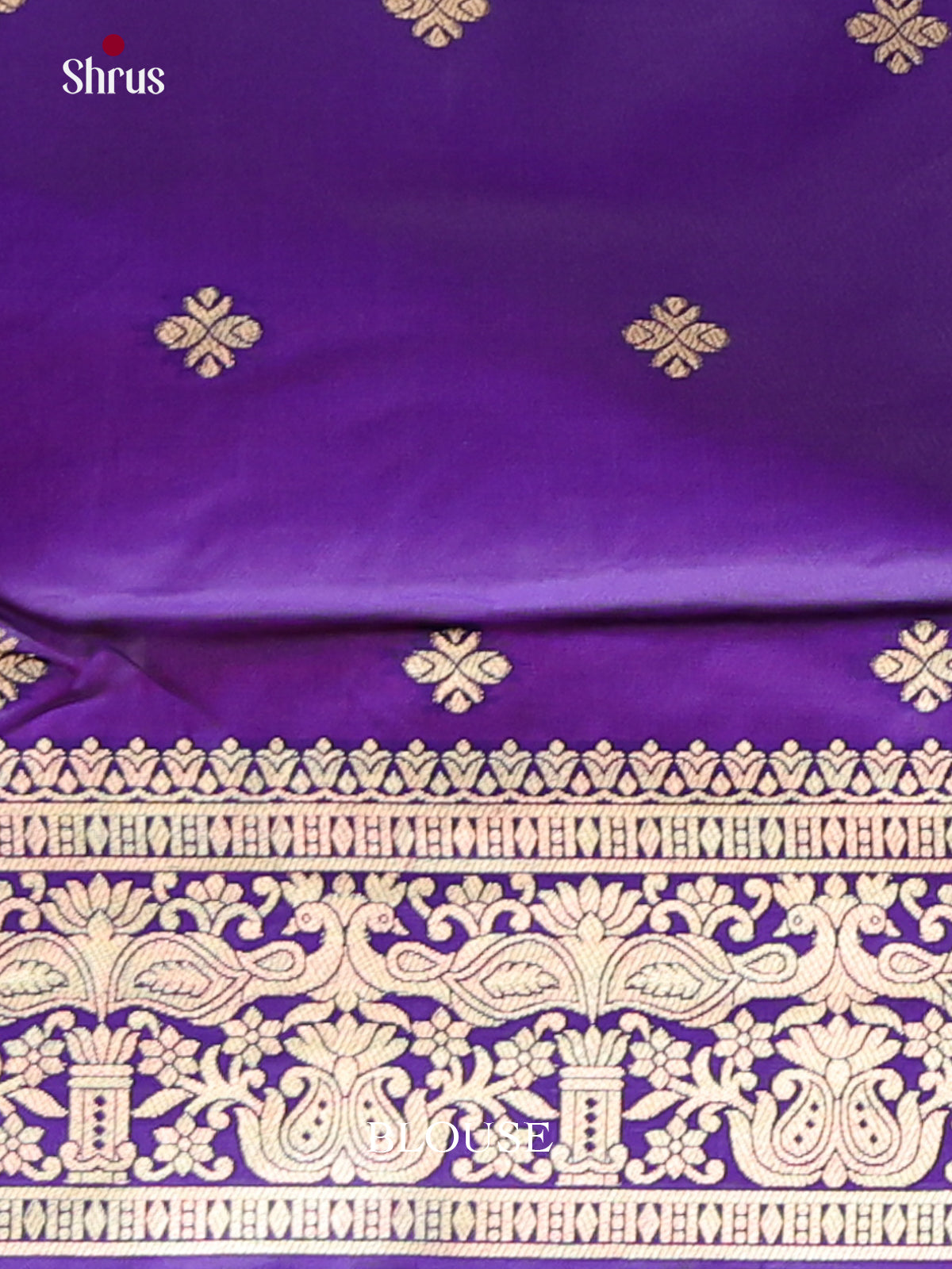 Violet - Semi Softsilk Saree